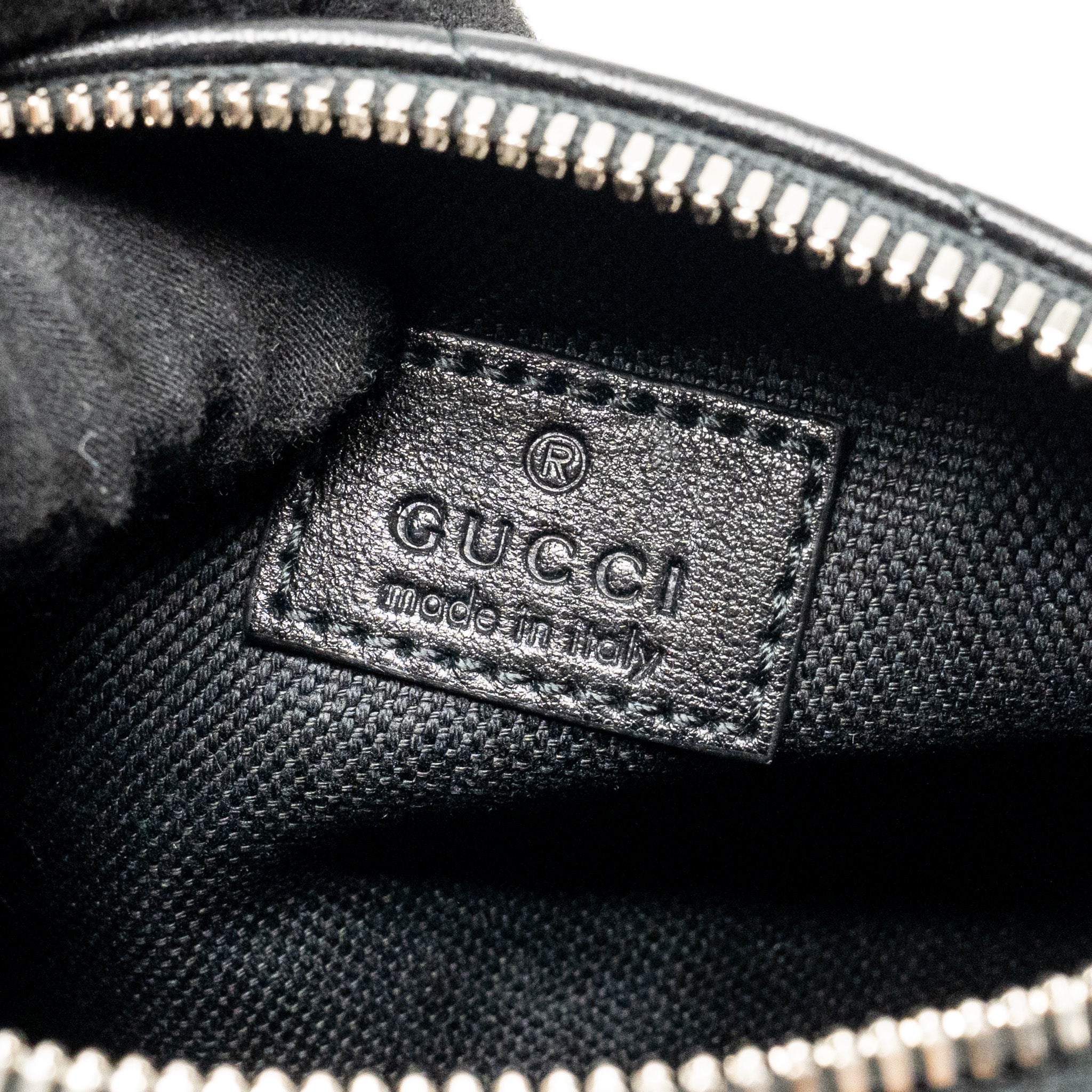 GUCCI BLONDIE MINI SHOULDER BAG LEATHER BLACK SHW