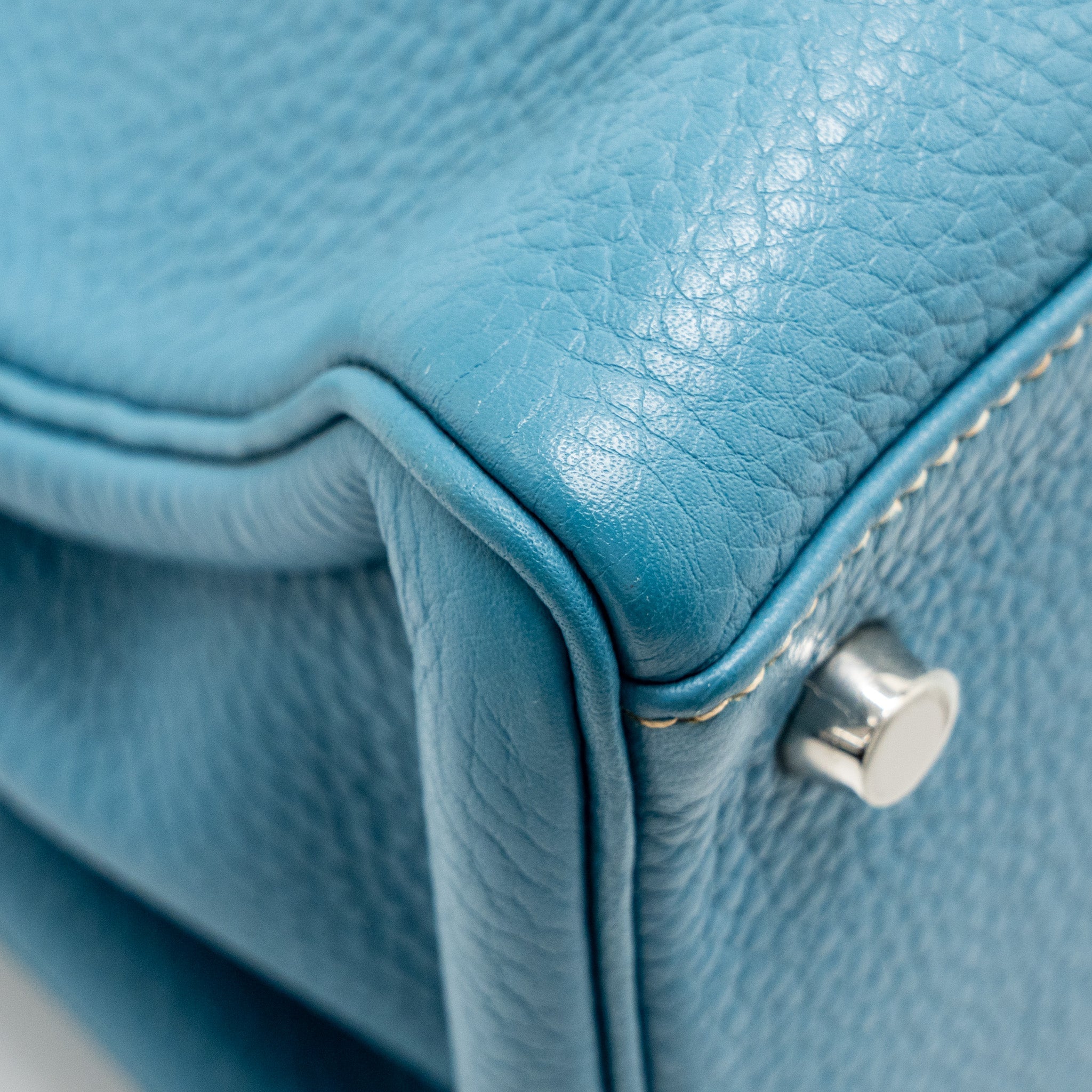 HERMES SHOULDER KELLY CLEMENCE BLUE JEANS SHW