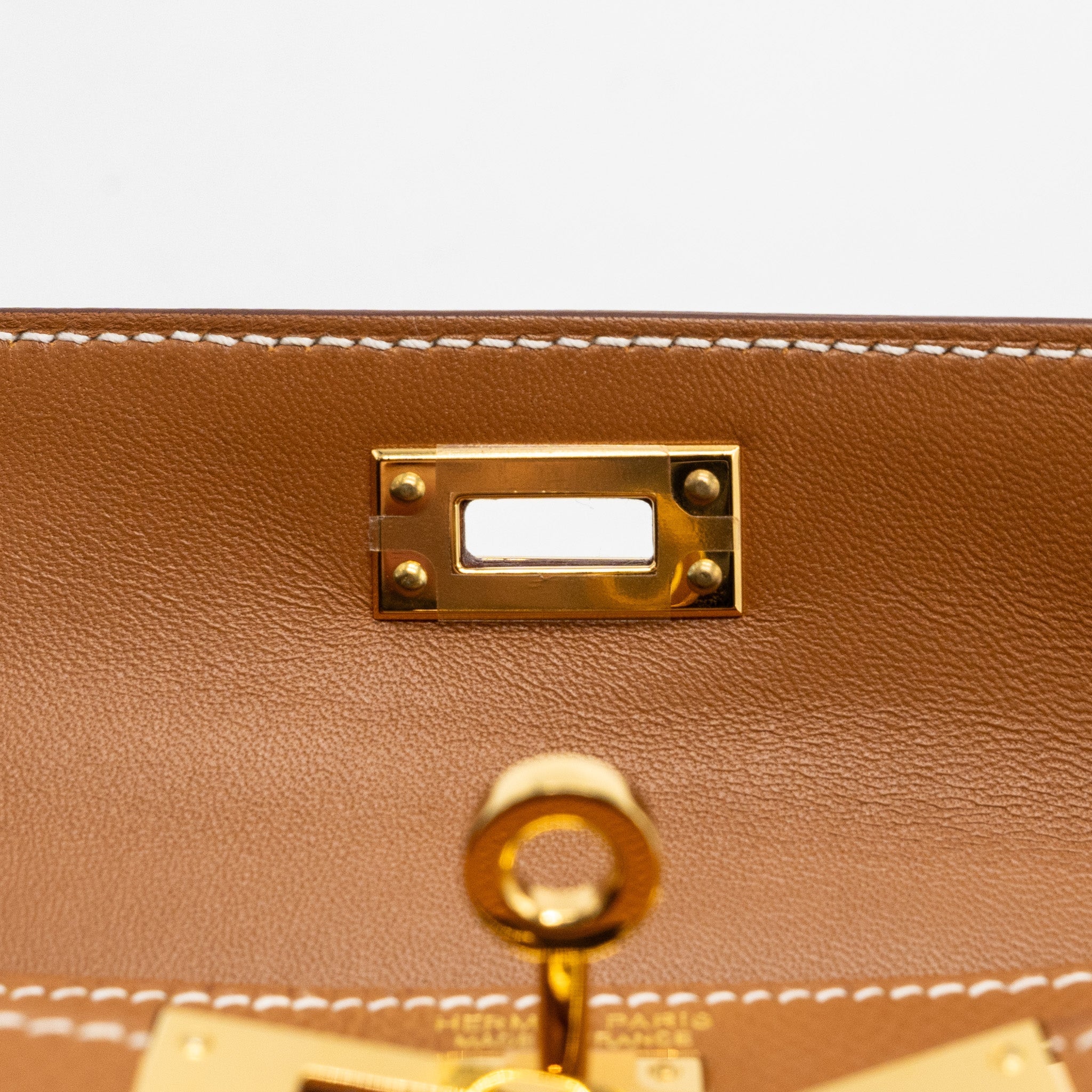 HERMES MINI KELLY EPSOM GOLD GHW
