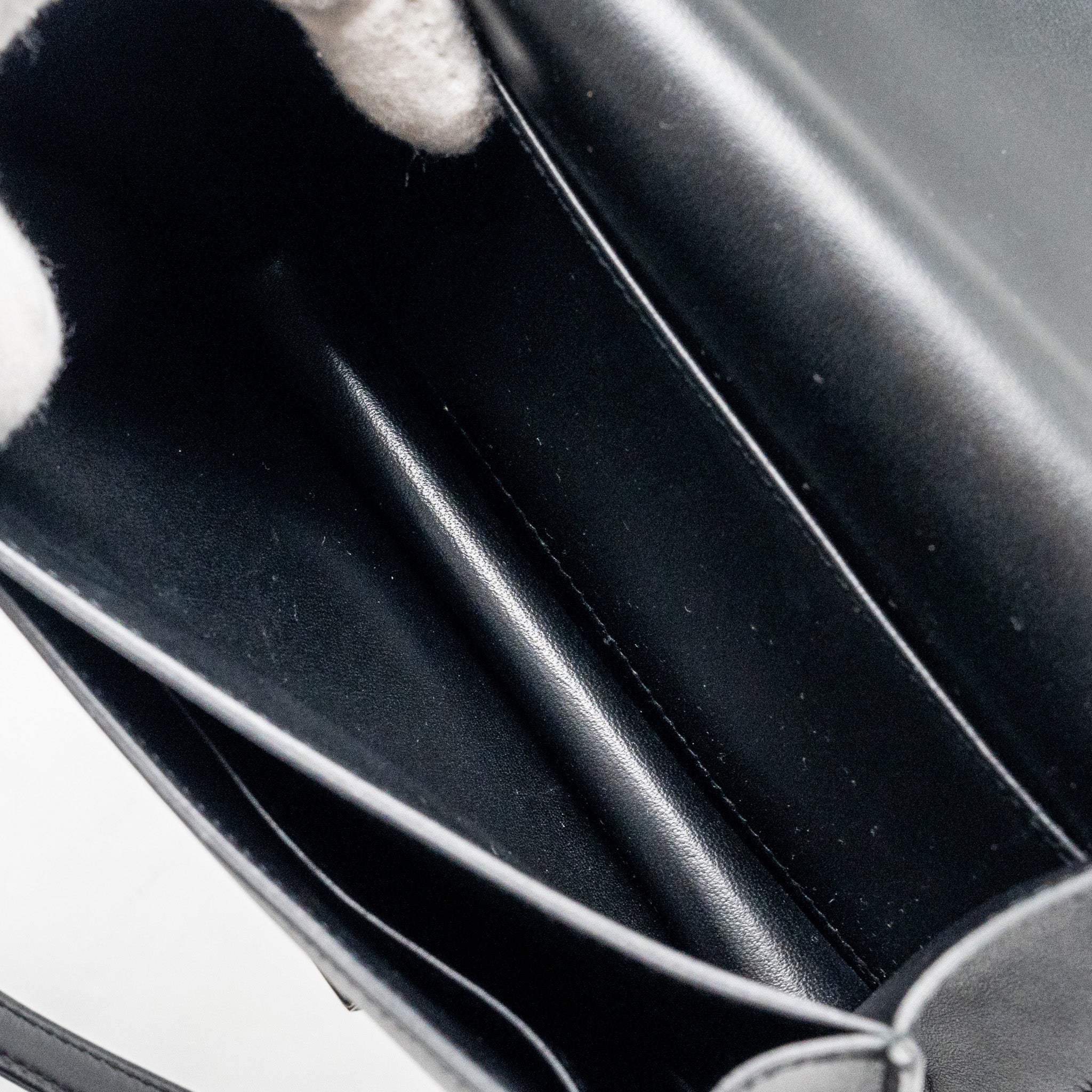 HERMES MINI CONSTANCE ALLEGRO BLACK / WHITE SHW