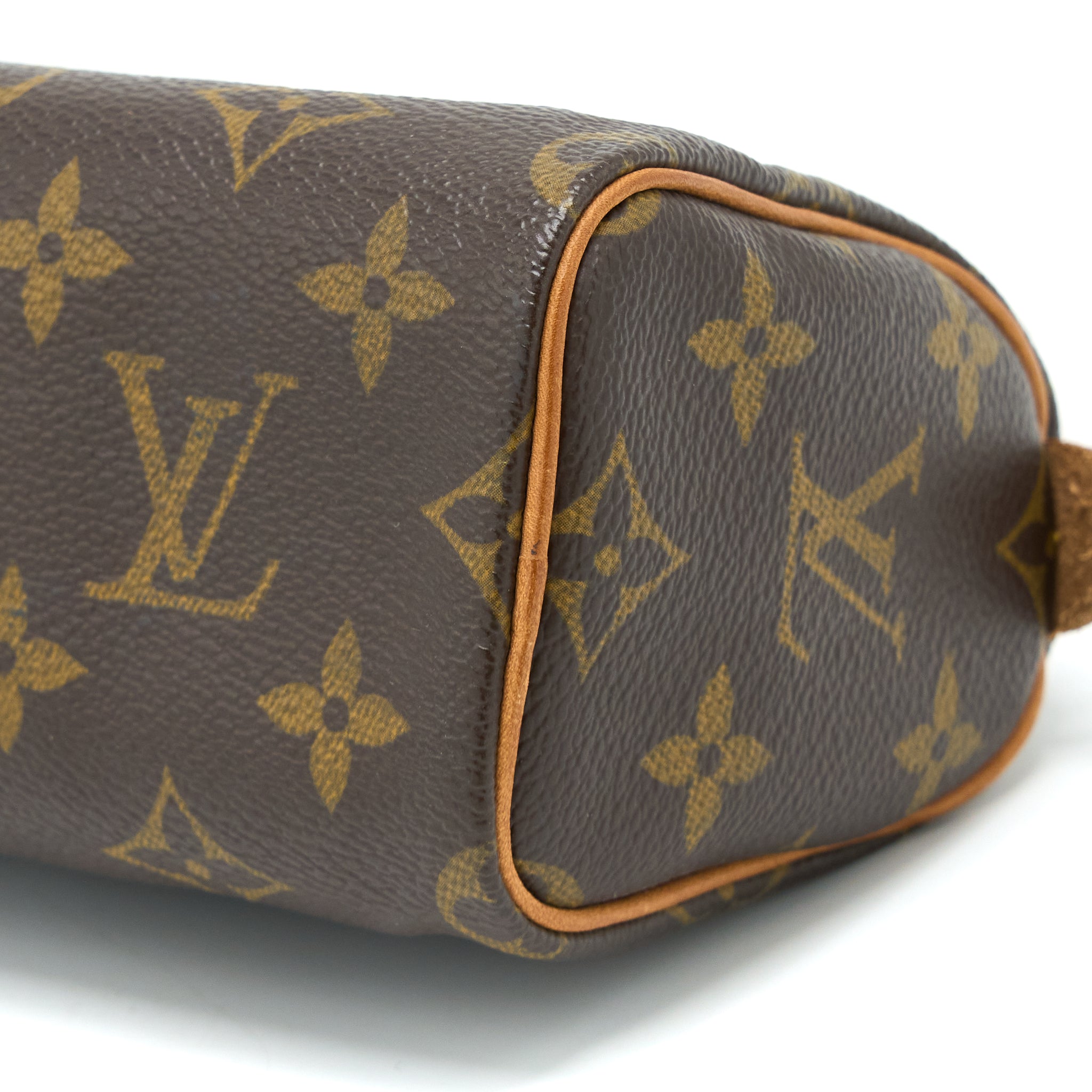 LOUIS VUITTON VINTAGE NANO SPEEDY MONOGRAM CANVAS GHW