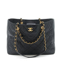CHANEL SUPPLE TOTE BLACK GHW (MICROCHIP)