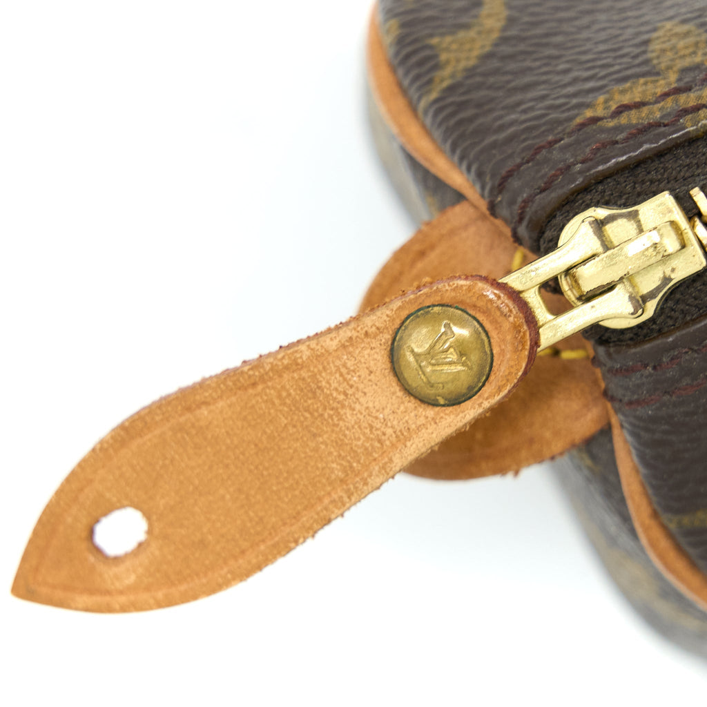 LOUIS VUITTON VINTAGE NANO SPEEDY MONOGRAM CANVAS GHW