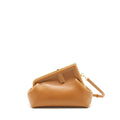 FENDI FIRST SMALL POUCH LAMBSKIN CARAMEL GHW
