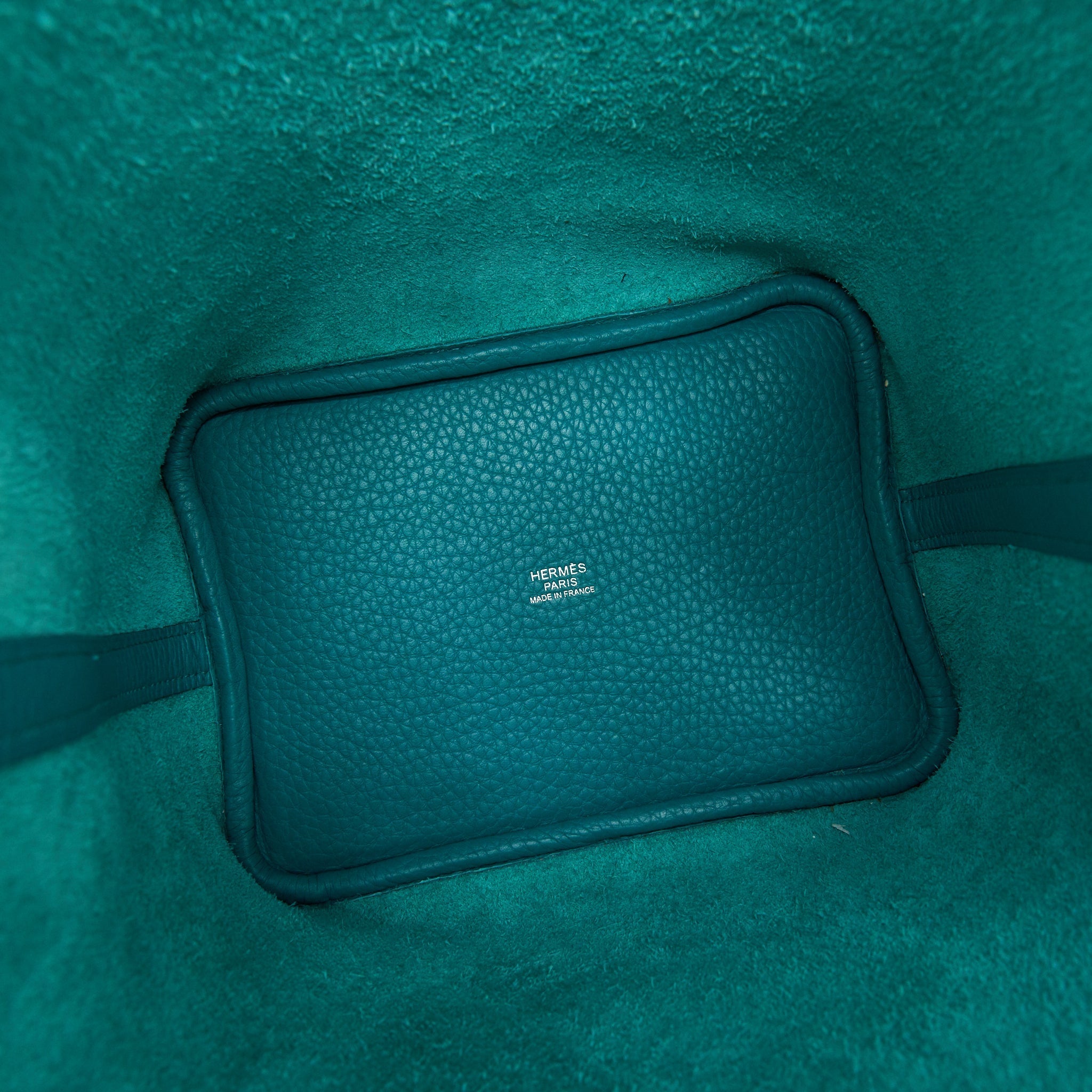 HERMES PICOTIN 18 LOCK BAG 7F BLUE PAON SHW
