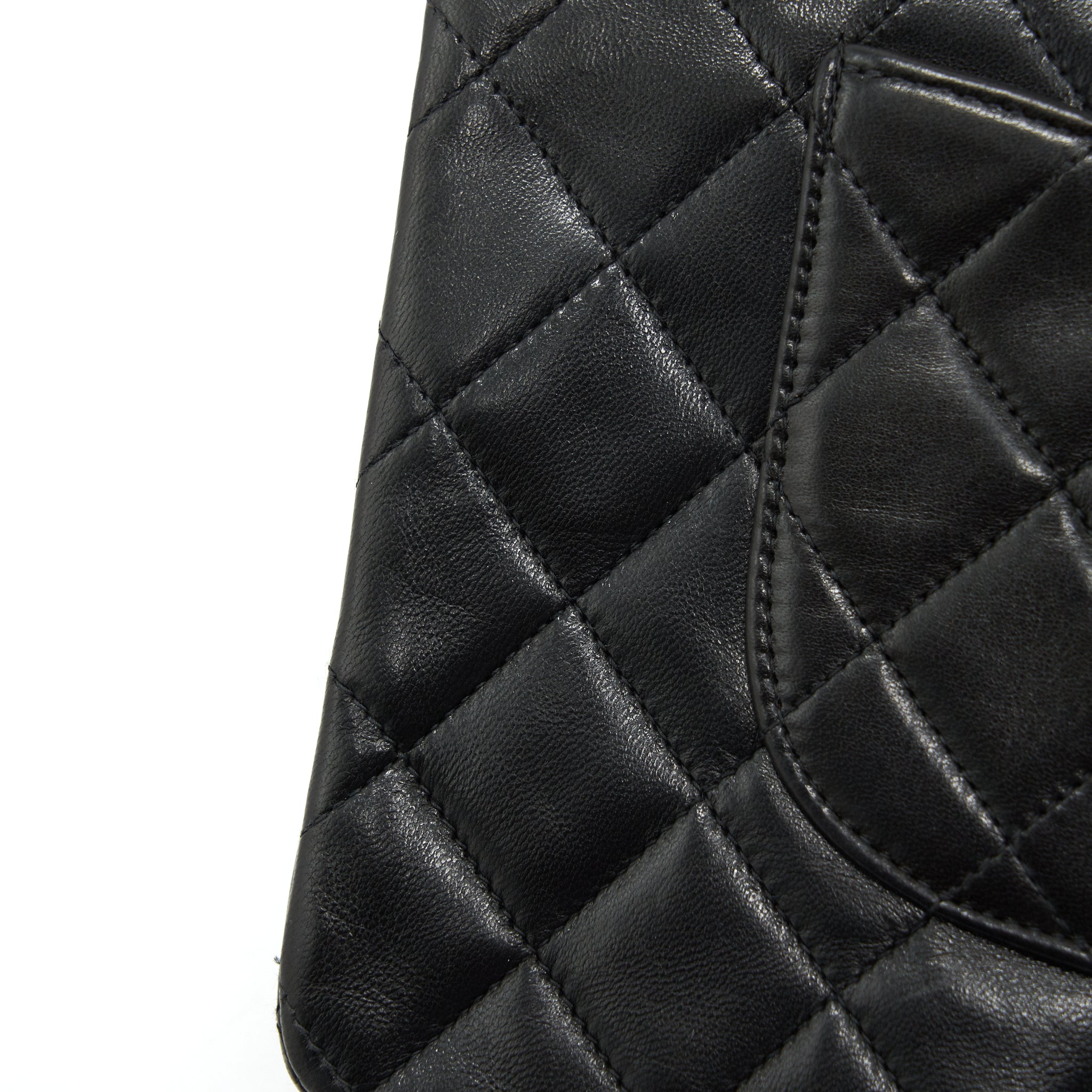 CHANEL VINTAGE CLASSIC FLAP MEDIUM IN BLACK GHW