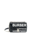 BURBERRY SMALL HORSEFERRY PRINT QUILTED LOLA BAG BLACK SHW