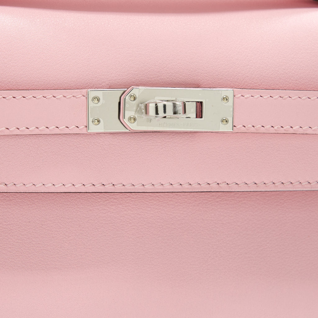 HERMES KELLY POCHETTE SWIFT 3Q ROSE SAKURA SHW