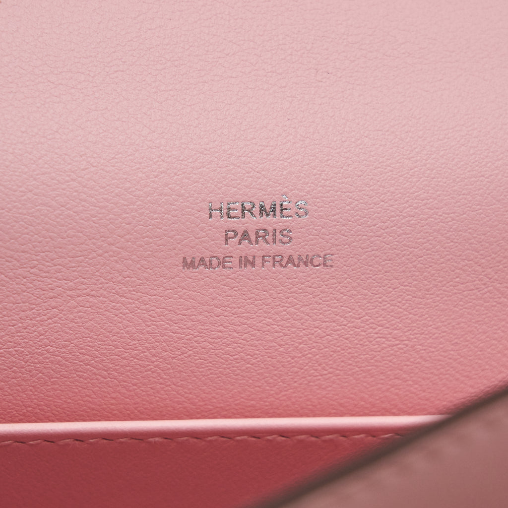 HERMES KELLY POCHETTE SWIFT 3Q ROSE SAKURA SHW