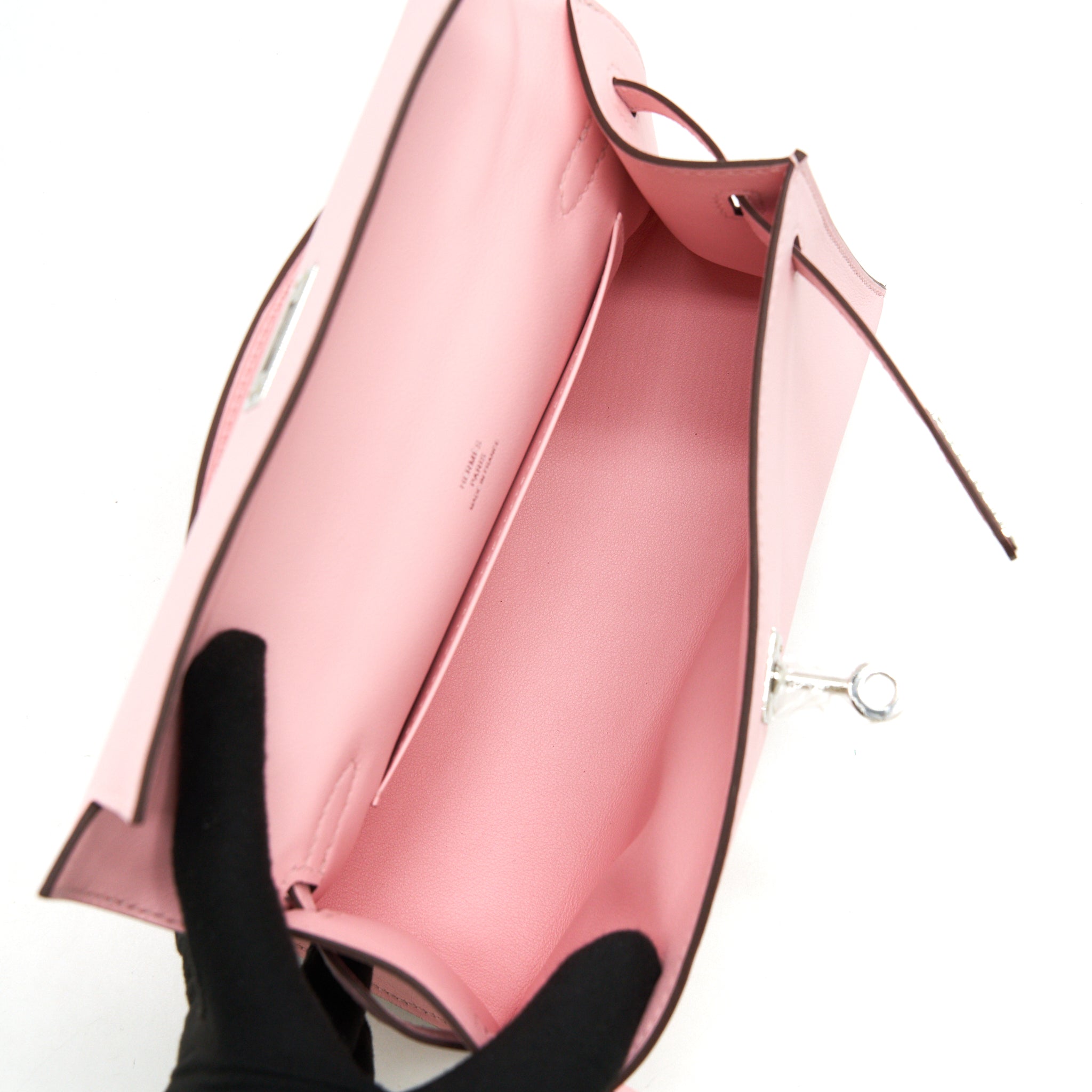 HERMES KELLY POCHETTE SWIFT 3Q ROSE SAKURA SHW