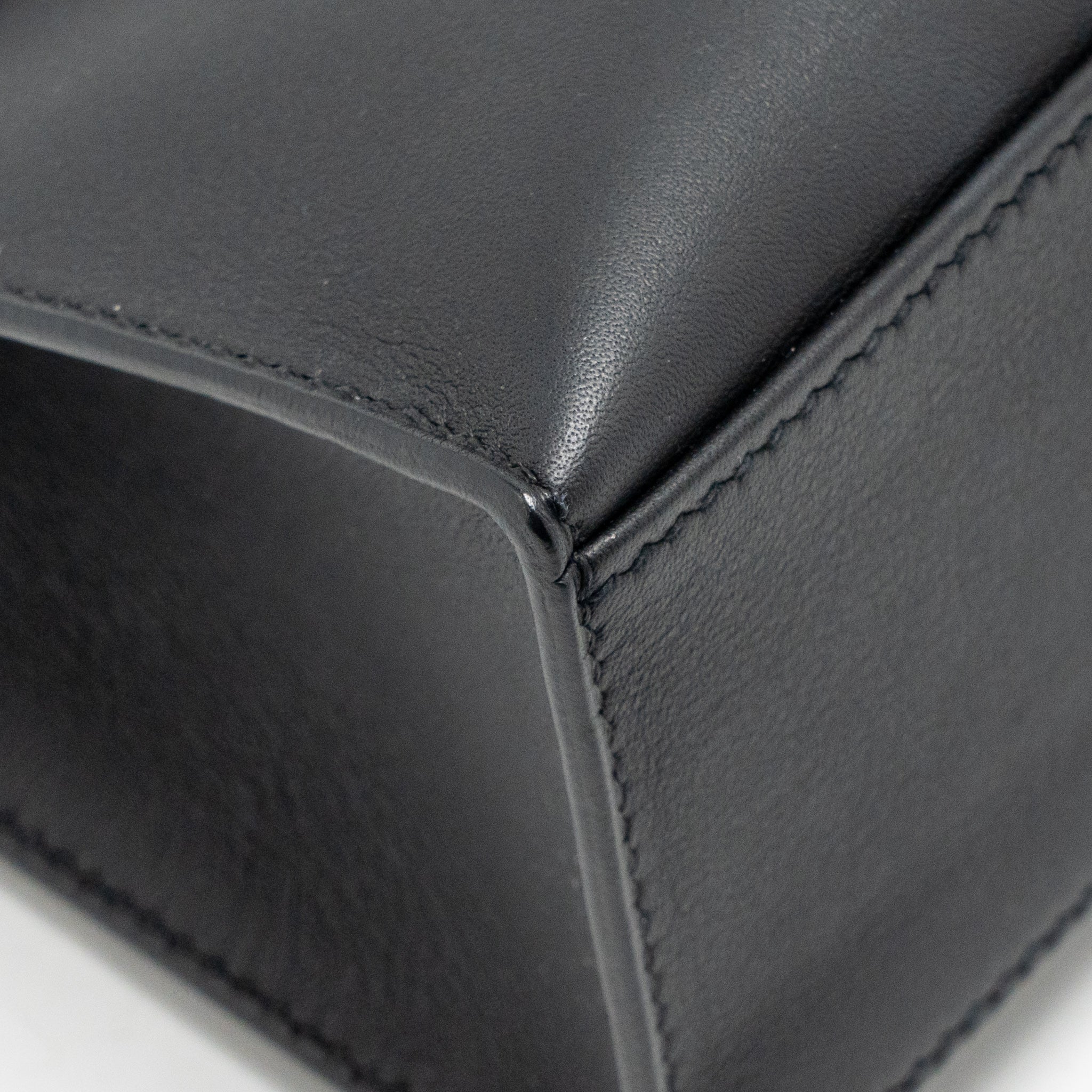HERMES KELLY POCHETTE SWIFT BLACK RGHW