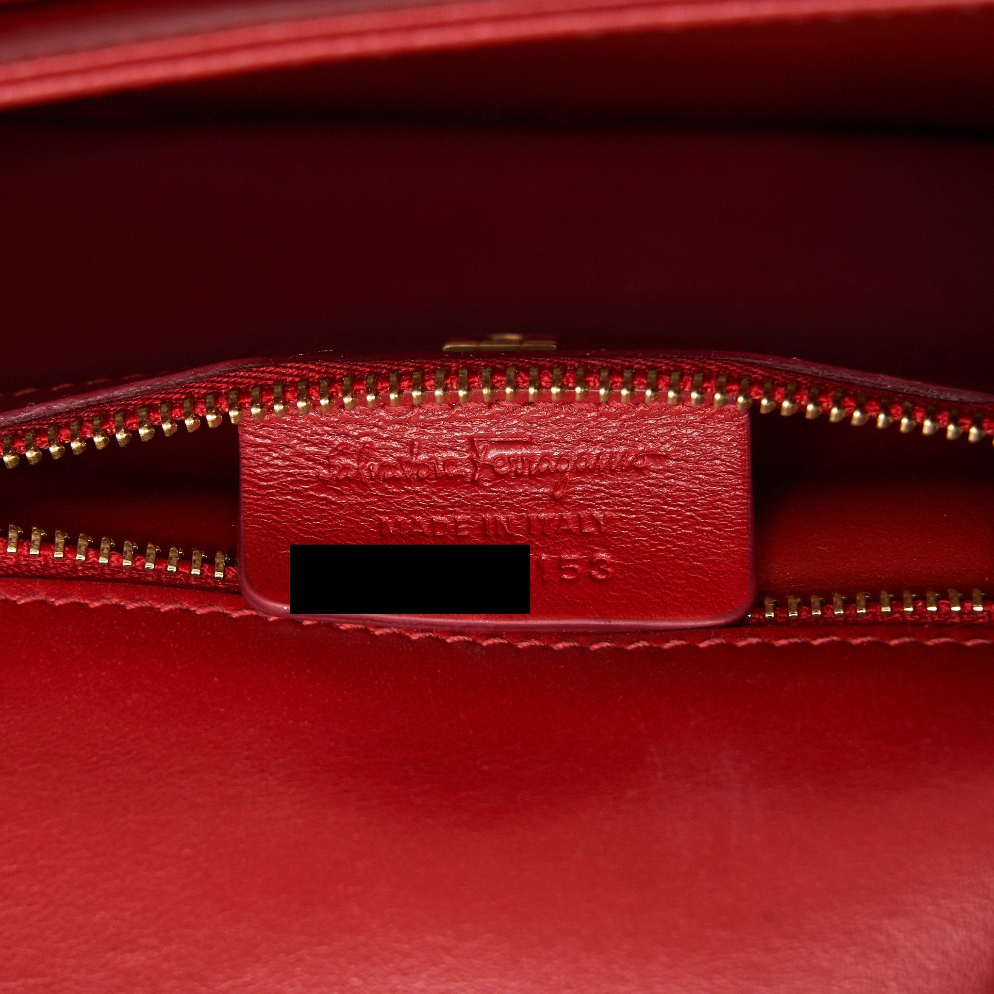 SALVATORE FERRAGAMO GANCINI FLAP BAG CALFSKIN RED GHW