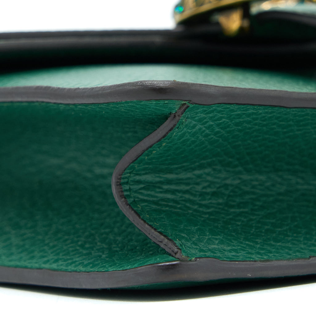 GUCCI MINI DIONYSUS BAG CALFSKIN GREEN GHW