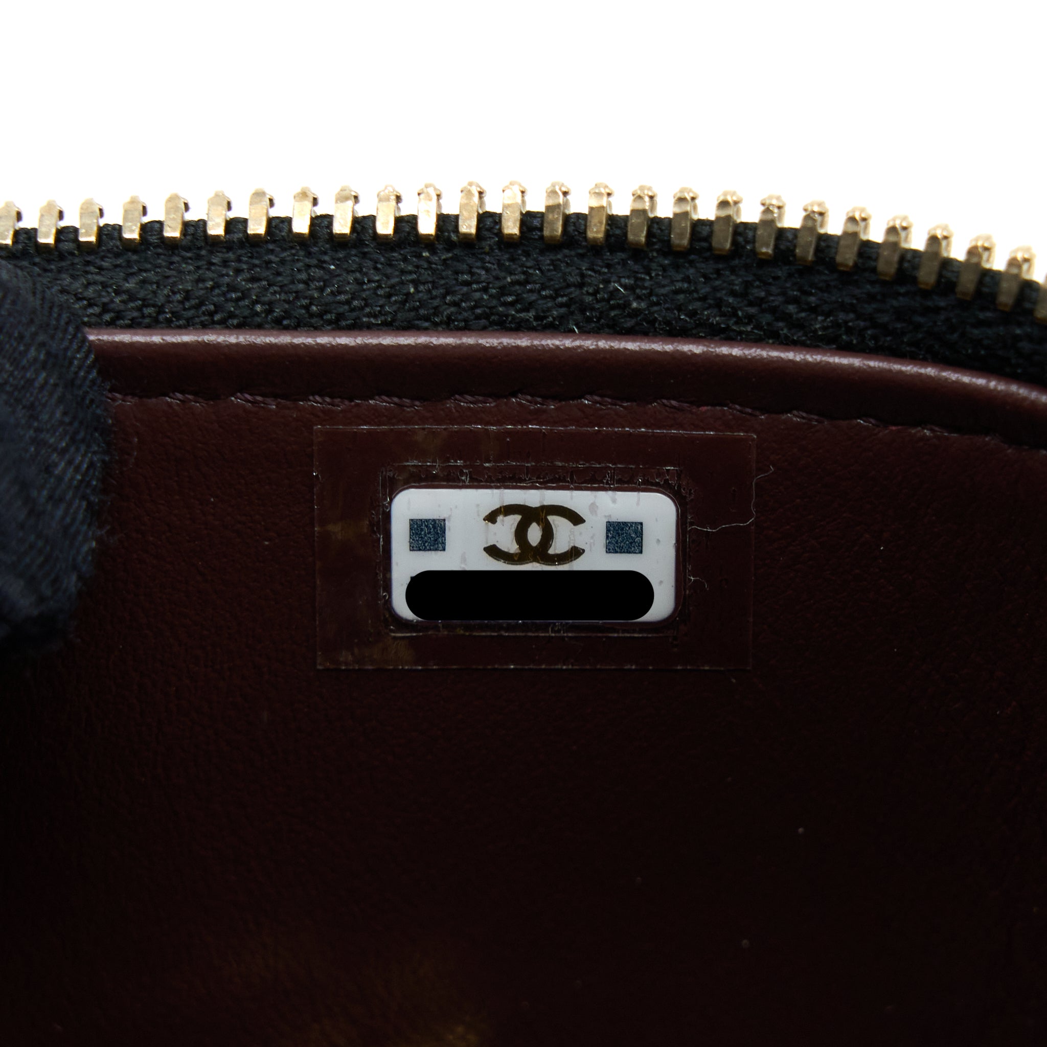 CHANEL 23C MINI VANITY WITH CHAIN CAVIAR BLACK LGHW