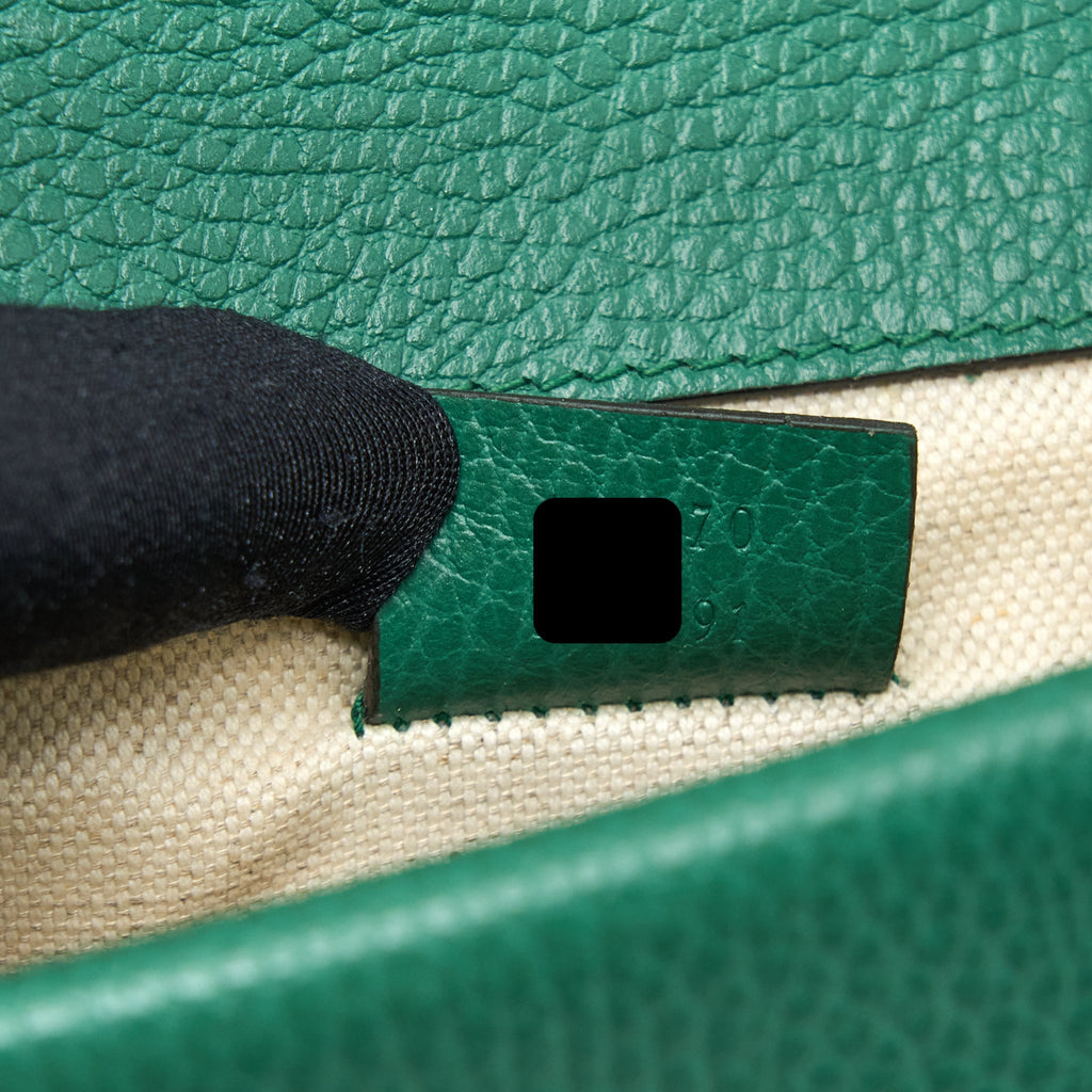 GUCCI MINI DIONYSUS BAG CALFSKIN GREEN GHW