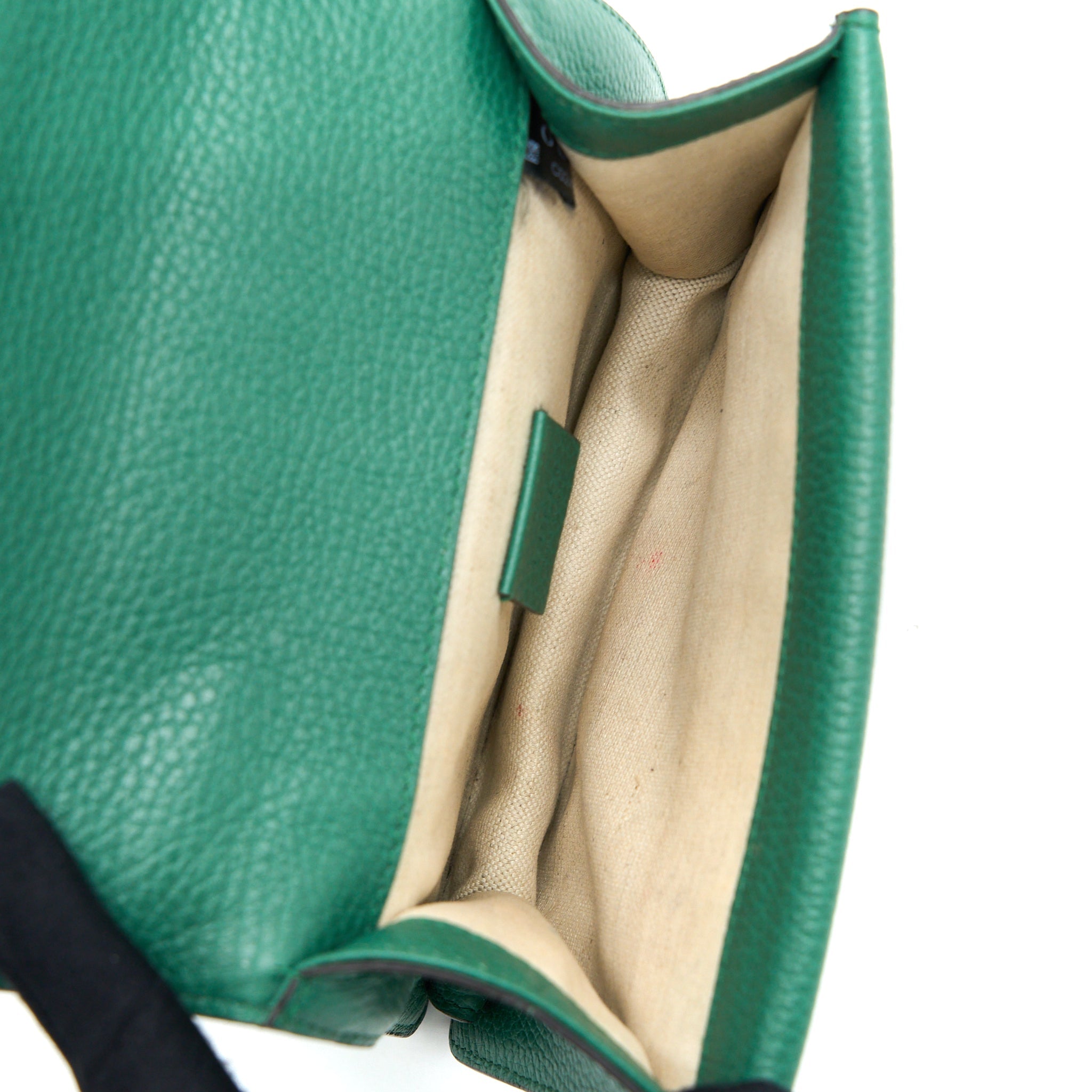 GUCCI MINI DIONYSUS BAG CALFSKIN GREEN GHW