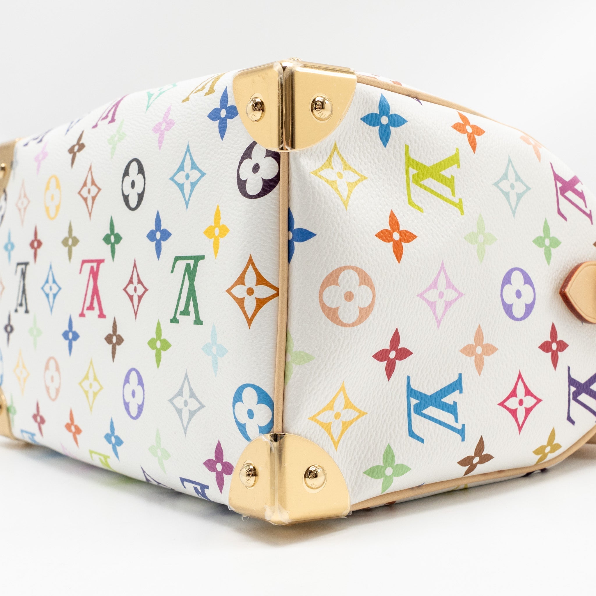 LOUIS VUITTON LV X TM SPEEDY BANDOULIÈRE 25 MONOGRAM CANVAS WHITE/ MULTICOLOUR GHW