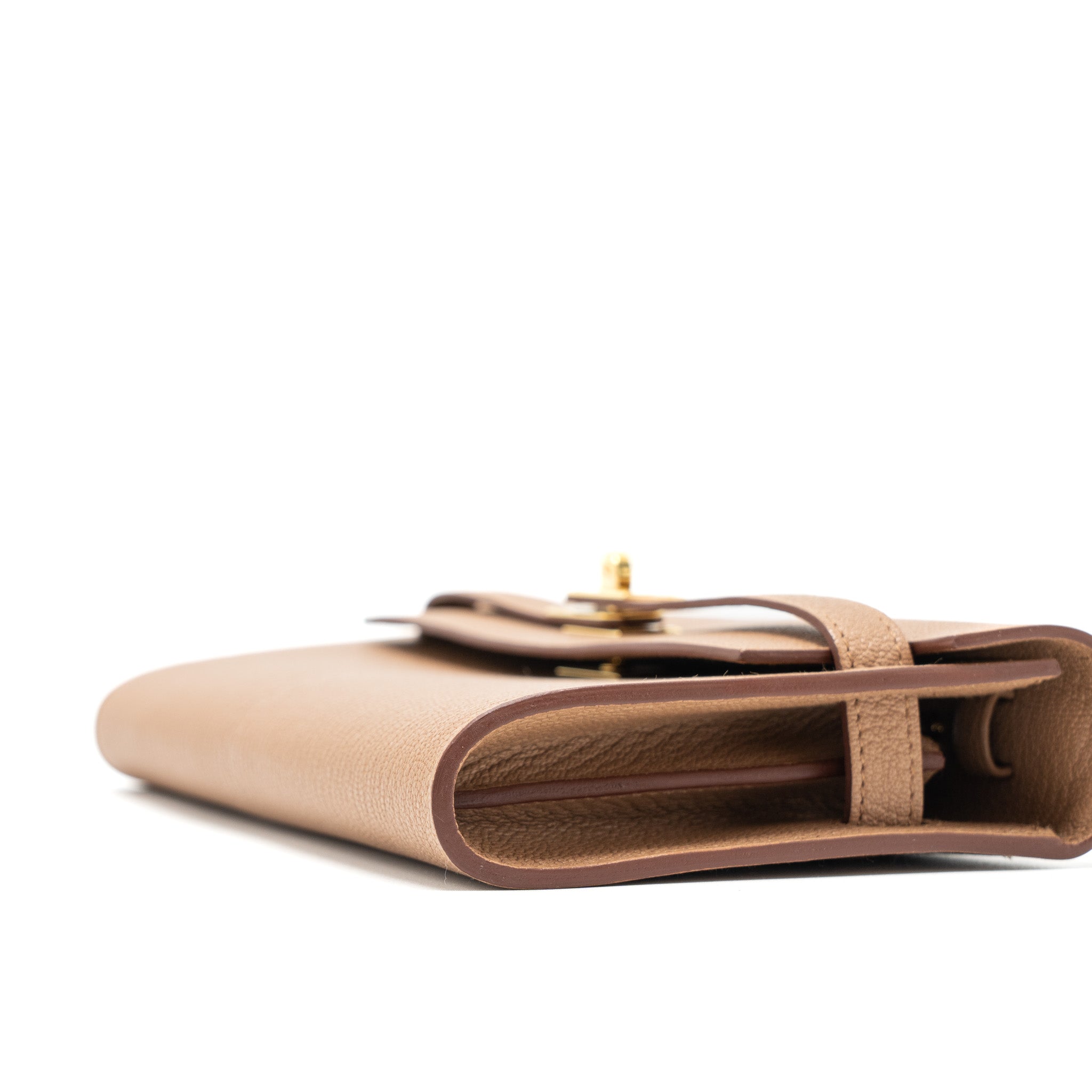 HERMES KELLY TO GO CHEVRE MYSORE QUEBRACHO GHW
