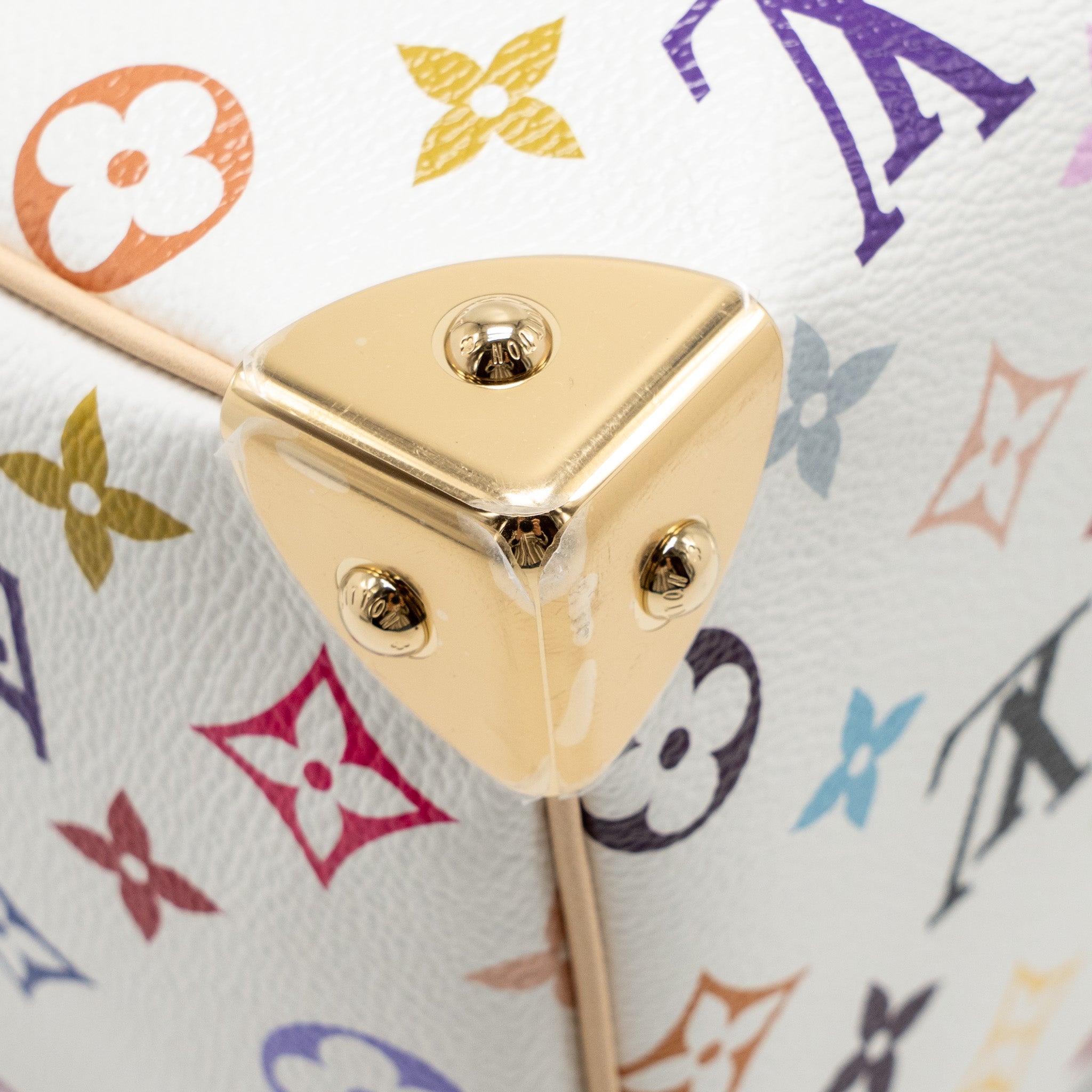 LOUIS VUITTON LV X TM SPEEDY BANDOULIÈRE 25 MONOGRAM CANVAS WHITE/ MULTICOLOUR GHW