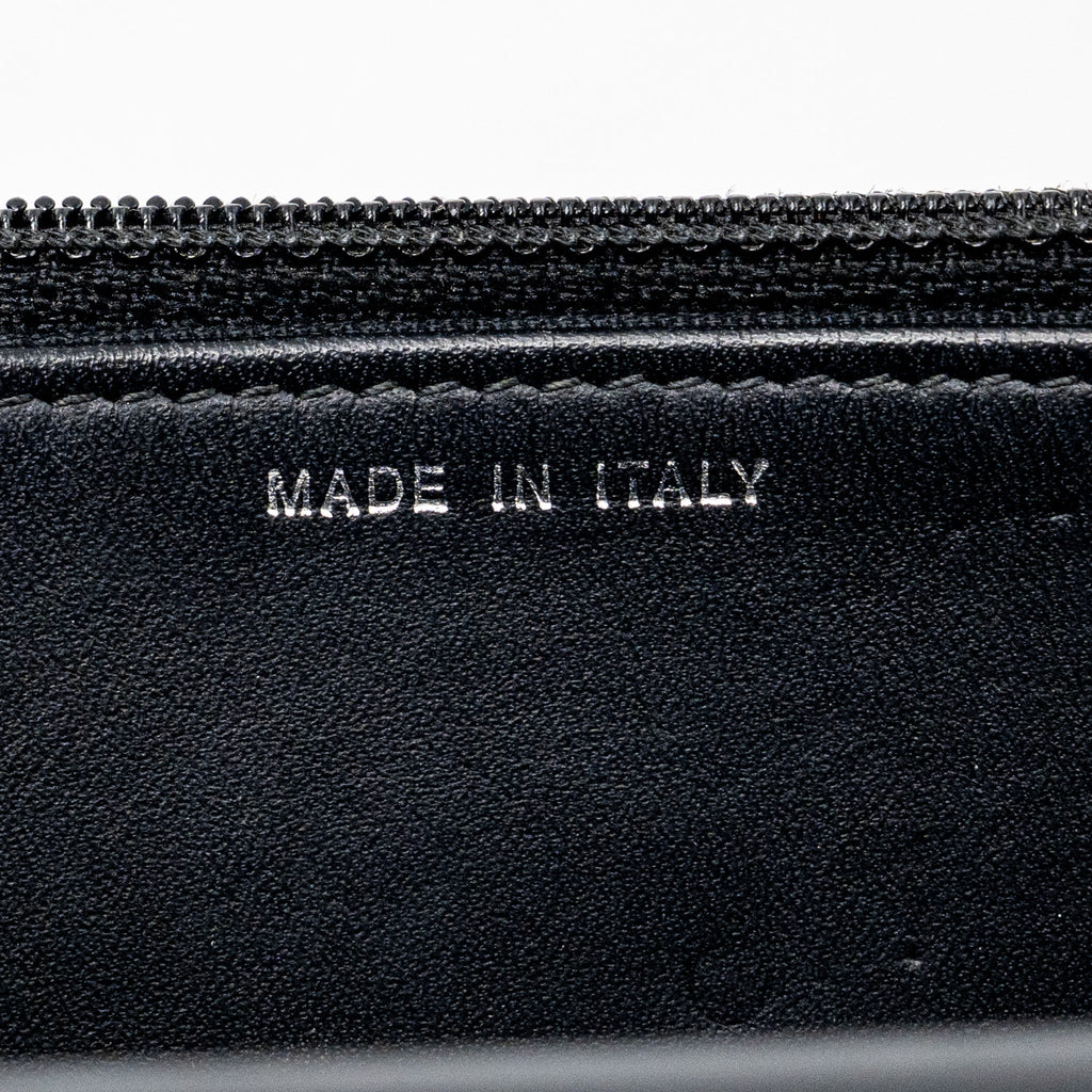 CHANEL 2.55 REISSUE LUCKY CHARMS WALLET ON CHAIN AGED CALFSKIN BLACK RUTHENIUM HARDWARE