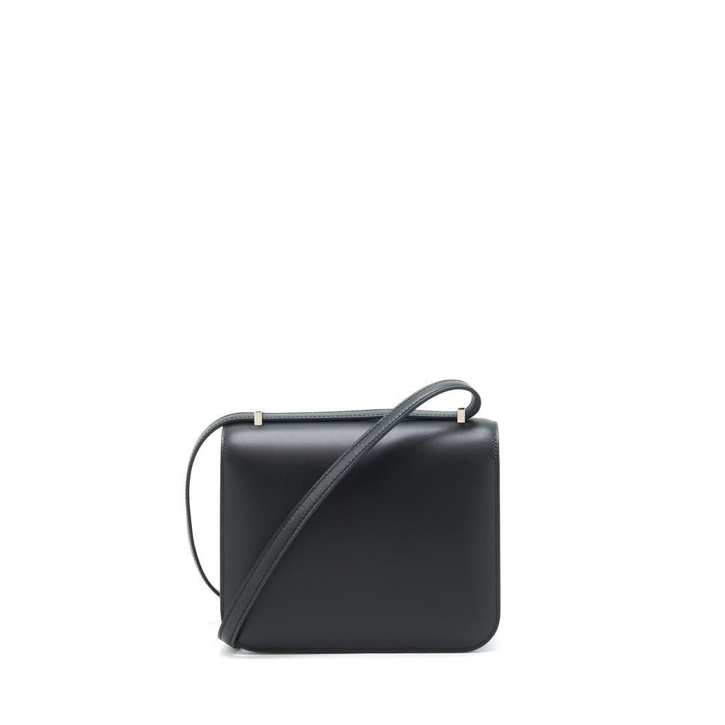 HERMES MINI CONSTANCE MONSIEUR BLACK WITH LIZARD BUCKLE / OMBRÉ