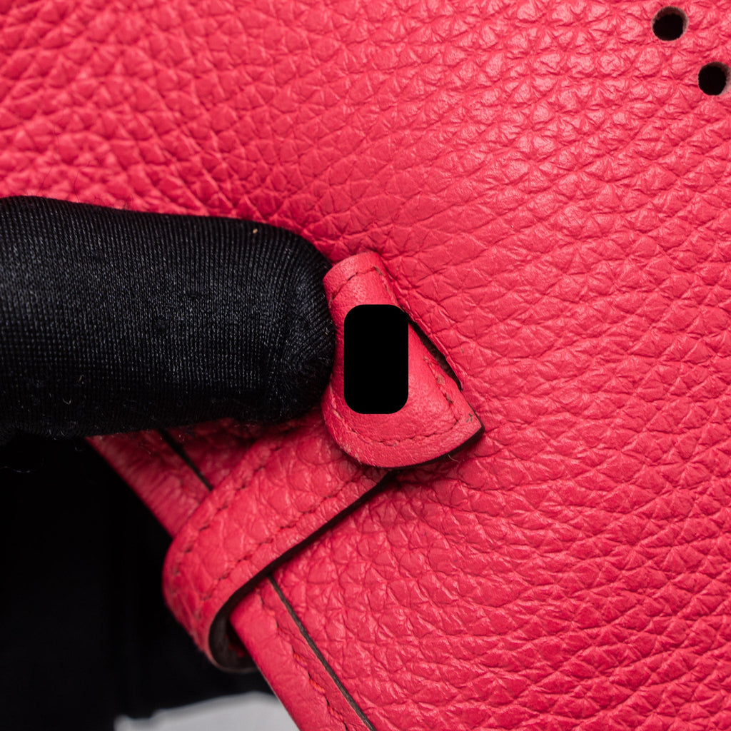 HERMES MINI EVELYN CLEMENCE ROSE EXTREME SHW