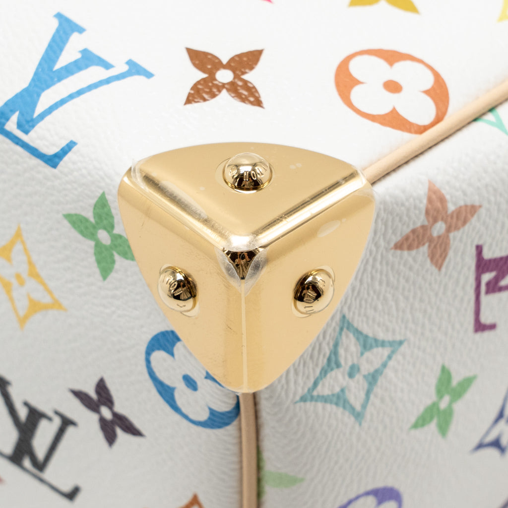 LOUIS VUITTON LV X TM SPEEDY BANDOULIÈRE 25 MONOGRAM CANVAS WHITE/ MULTICOLOUR GHW