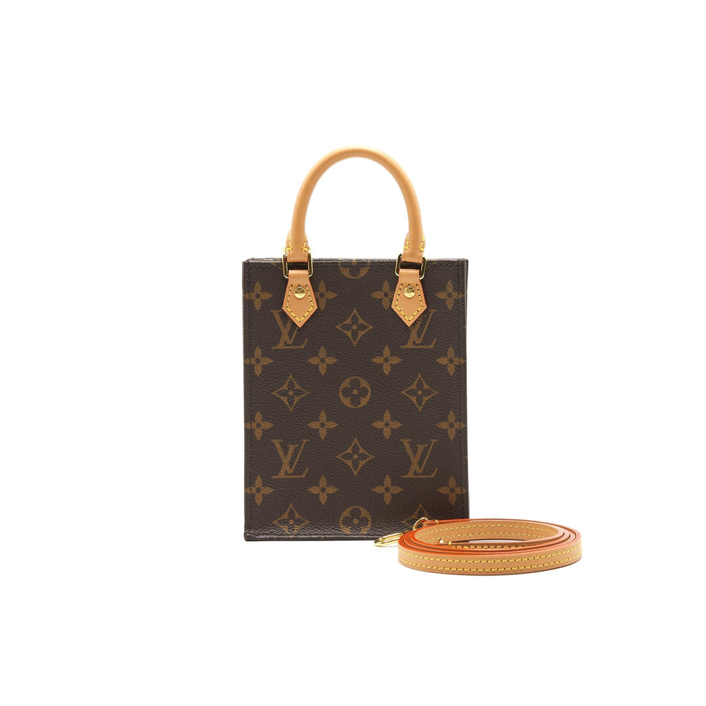 LOUIS VUITTON PETIT SAC PLAT MONOGRAM
