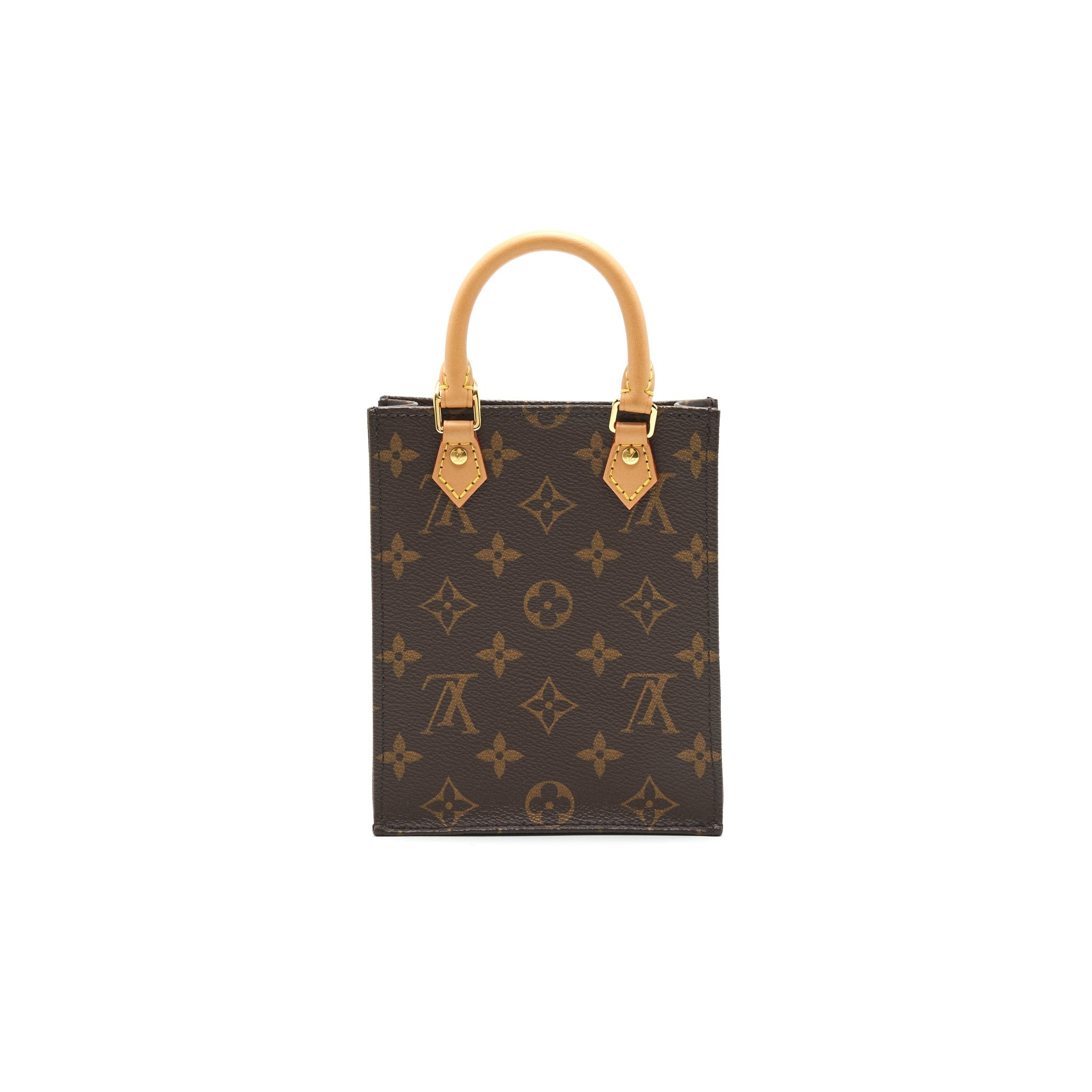 LOUIS VUITTON PETIT SAC PLAT MONOGRAM CANVAS