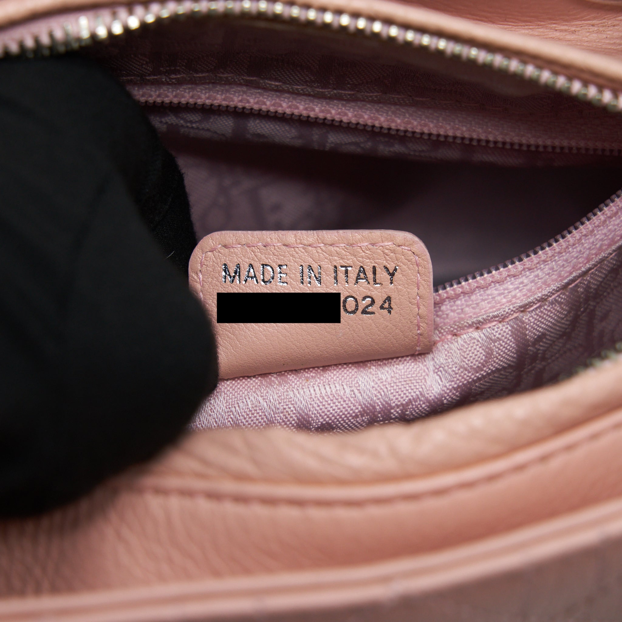 DIOR MEDIUM LADY DIOR CALFSKIN LIGHT PINK SHW