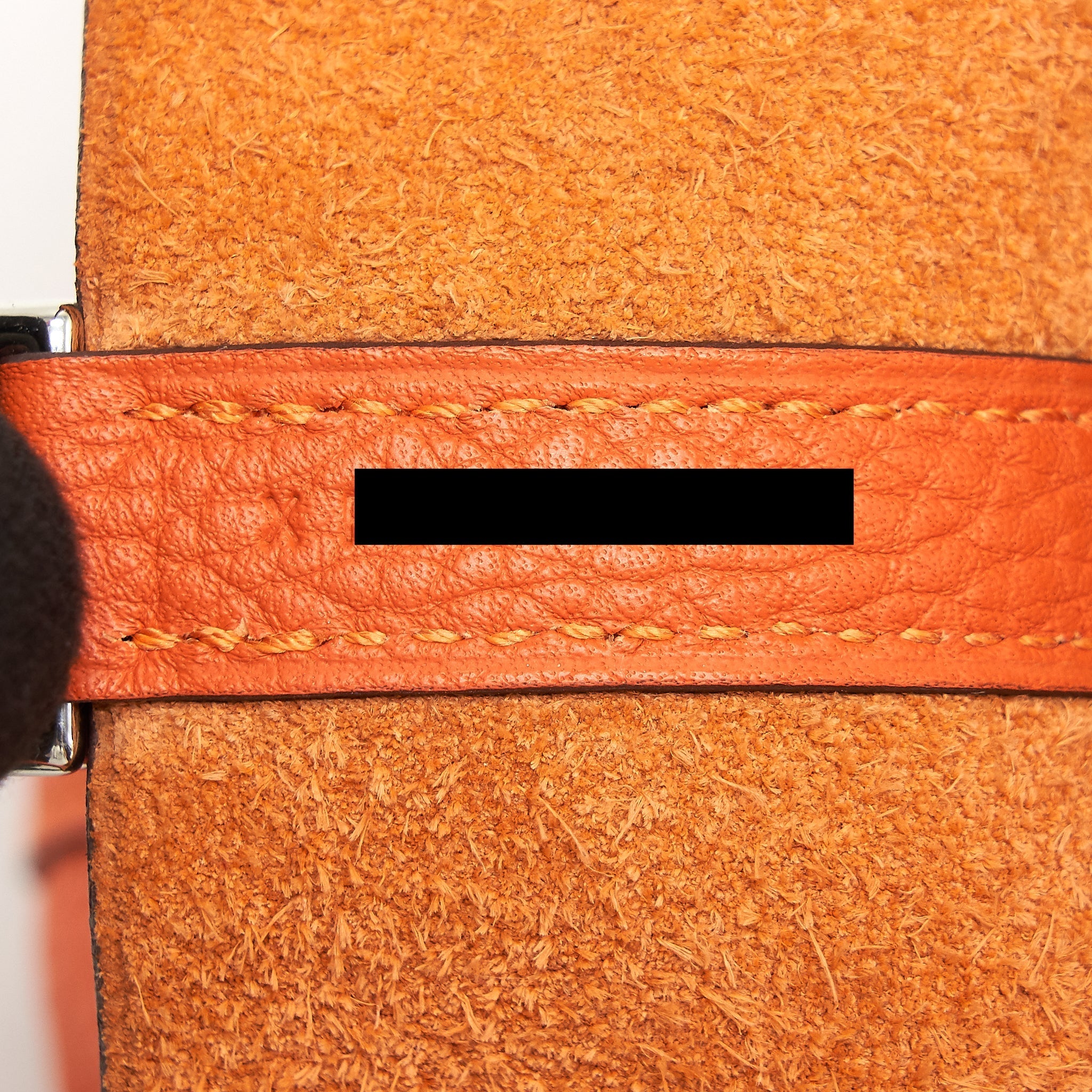 HERMES PICOTIN 18 LOCK BAG ORANGE SHW