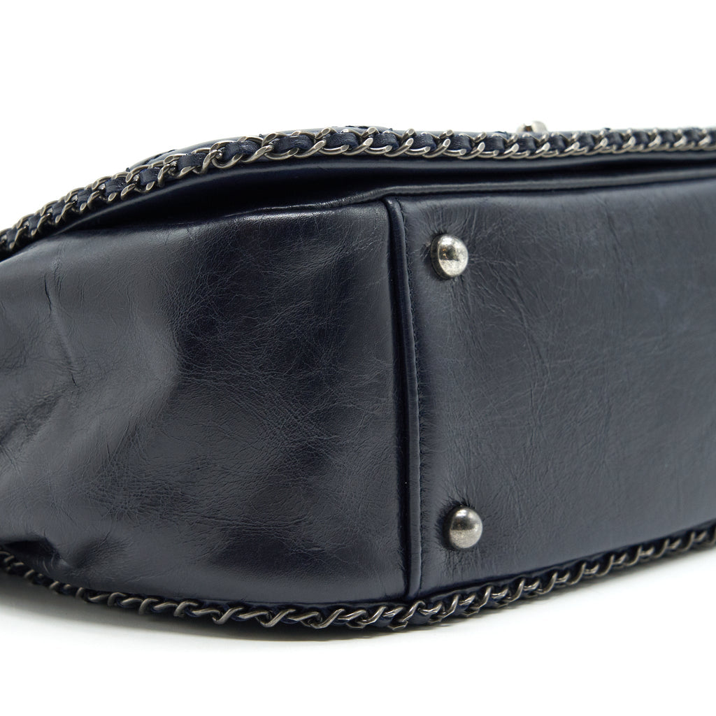 CHANEL QUILTED CALFSKIN FLAP SHOULDER BAG
