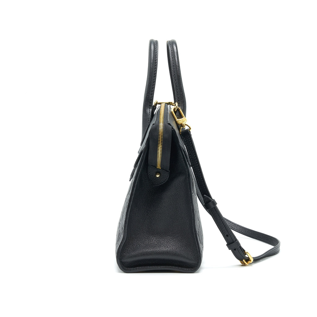LOUIS VUITTON MONOGRAM EMPREINTE PONT NEUF MM NOIR