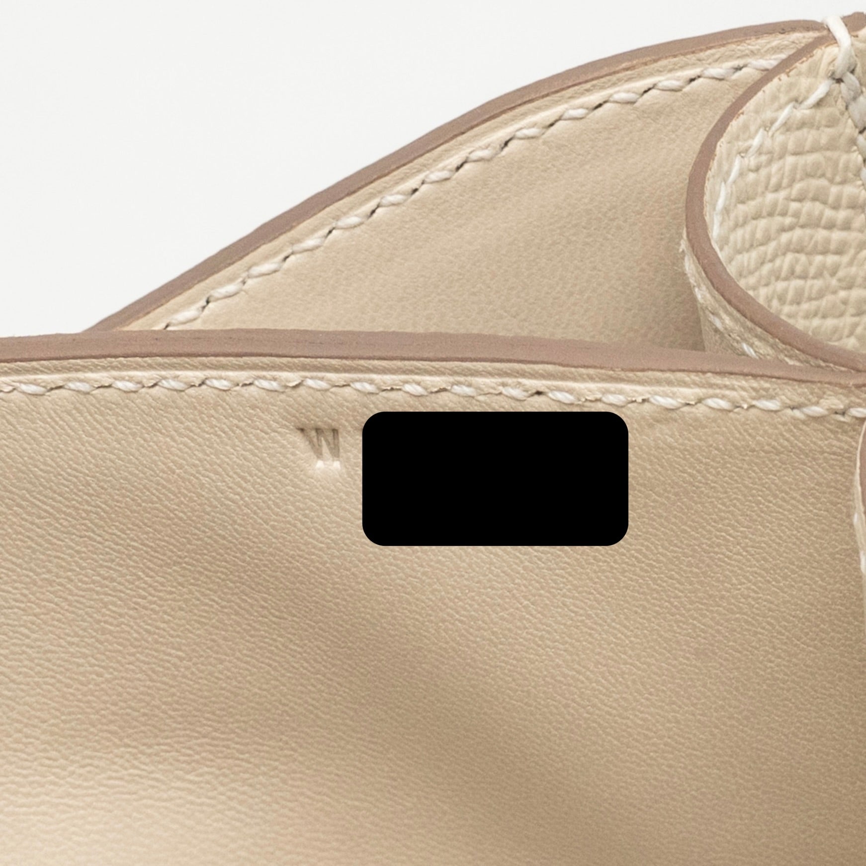 HERMES MINI CONSTANCE EPSOM CRAIE LGHW