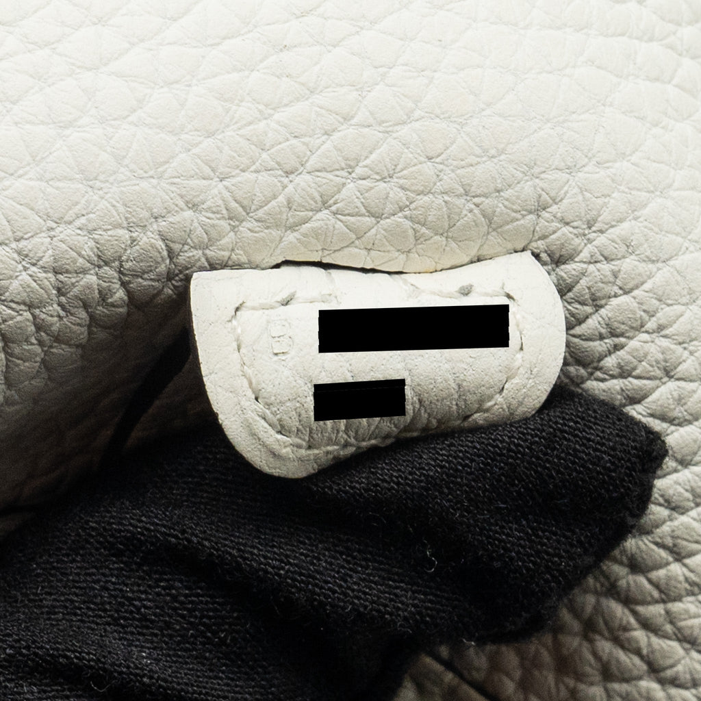 HERMES MINI EVELYNE CLEMENCE NEW WHITE SHW