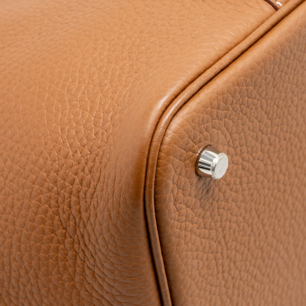 HERMES PICOTIN 22 LOCK BAG CLEMENCE GOLD SHW