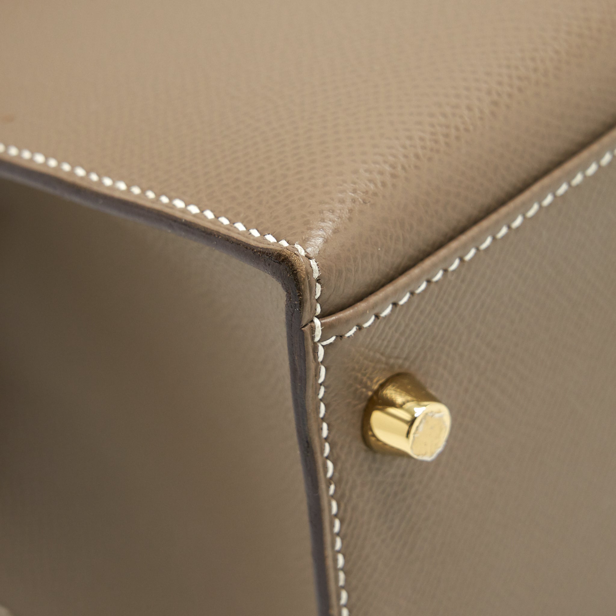HERMES KELLY 32 SELLIER EPSOM ETOUPE GHW