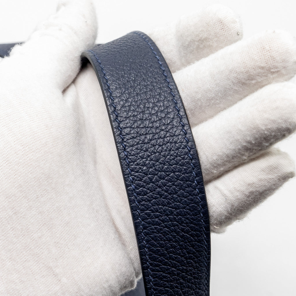 HERMES LINDY 26 CLEMENCE BLUE NUIT GHW