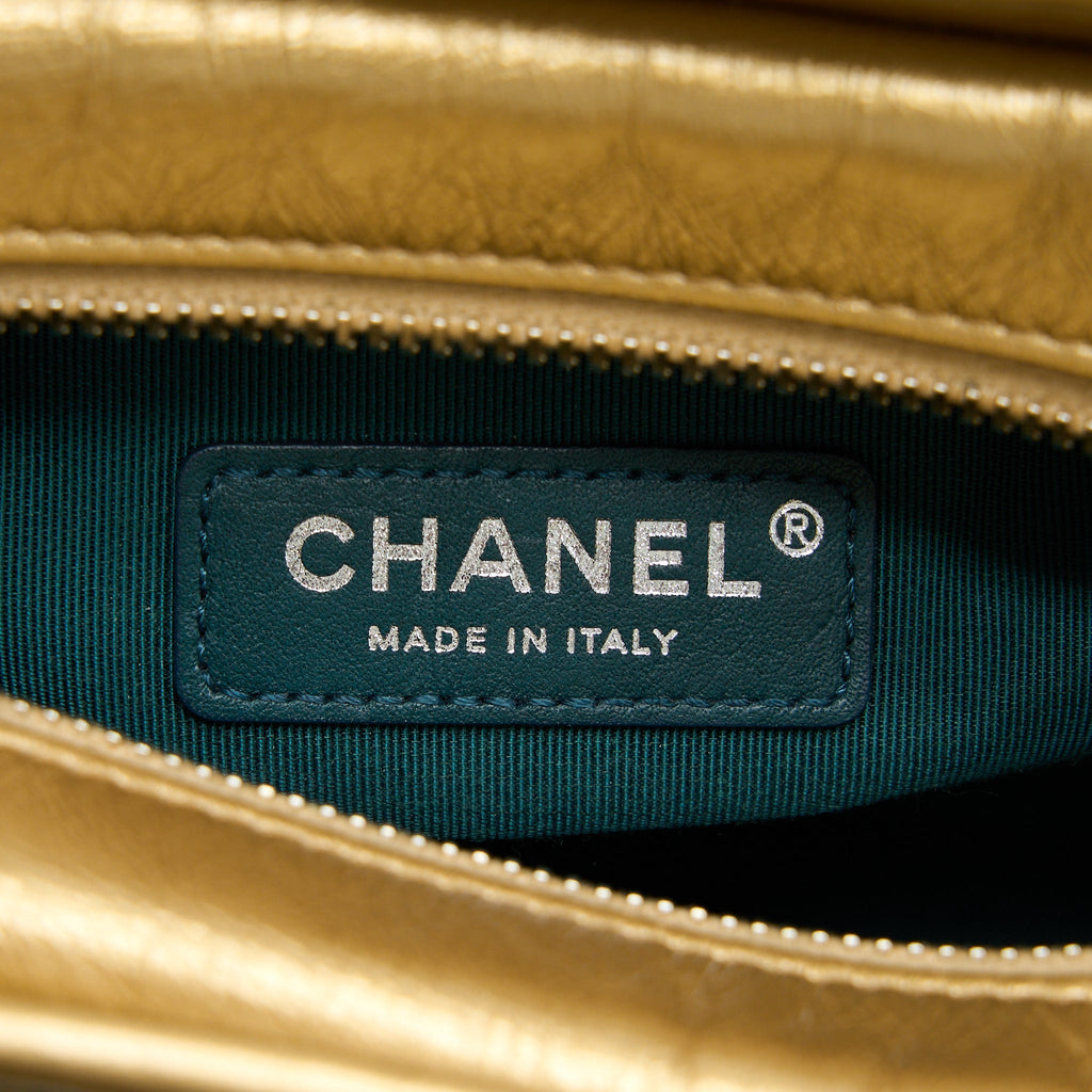 CHANEL SMALL GABRIELLE HOBO BAG TWEED GOLD/MULTICOLOUR HARDWARE