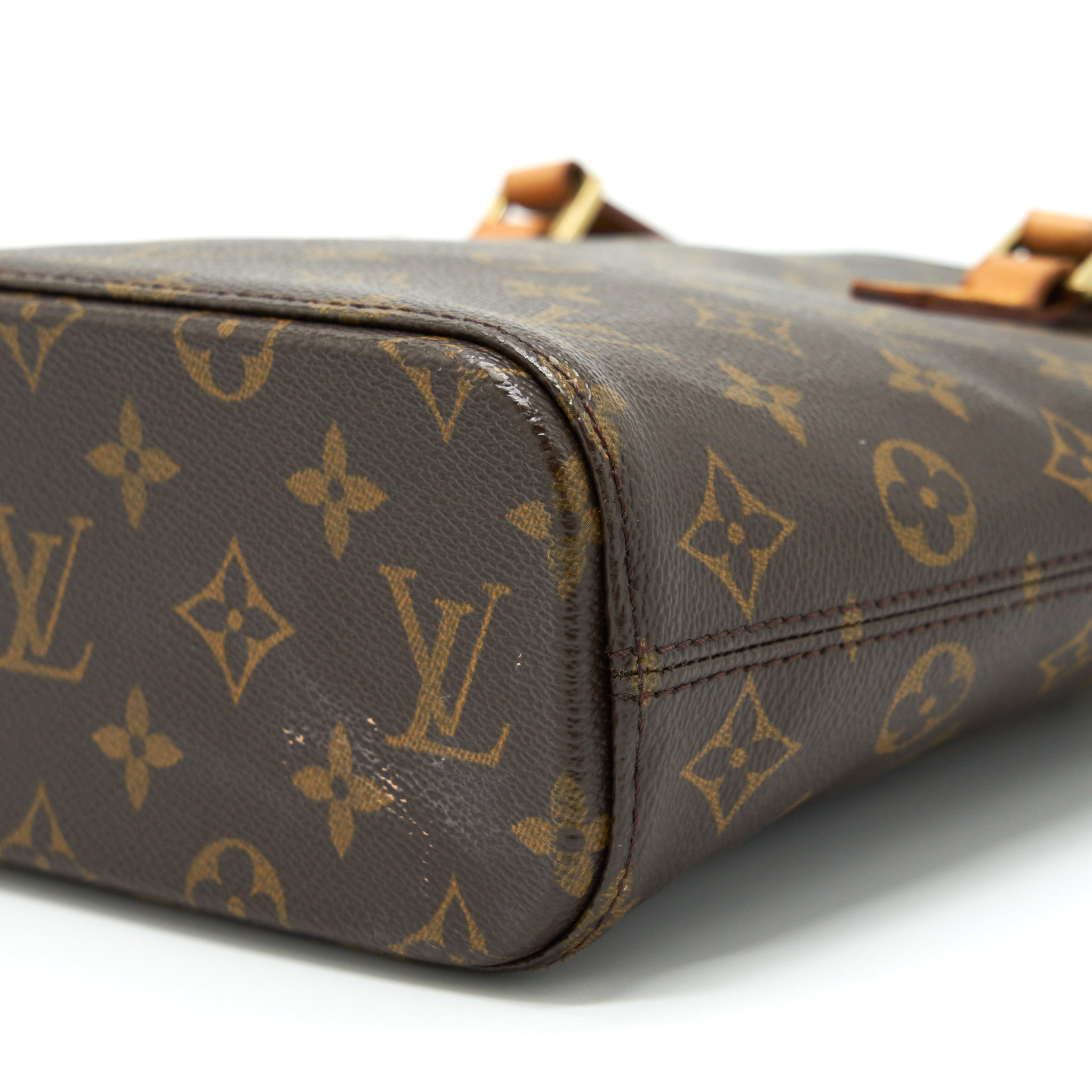 LOUIS VUITTON VINTAGE VIVIAN TOTE BAG MONOGRAM CANVAS GHW