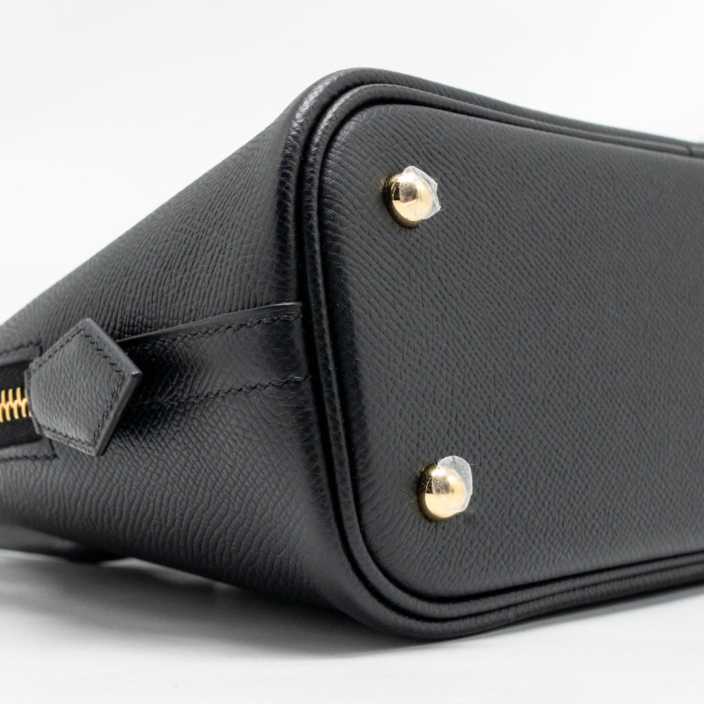 HERMES BOLIDE 25 EPSOM BLACK GHW