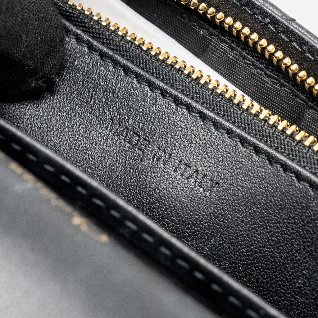 DIOR MY DIOR DAILY CHAIN POUCH LAMBSKIN BLACK LGHW
