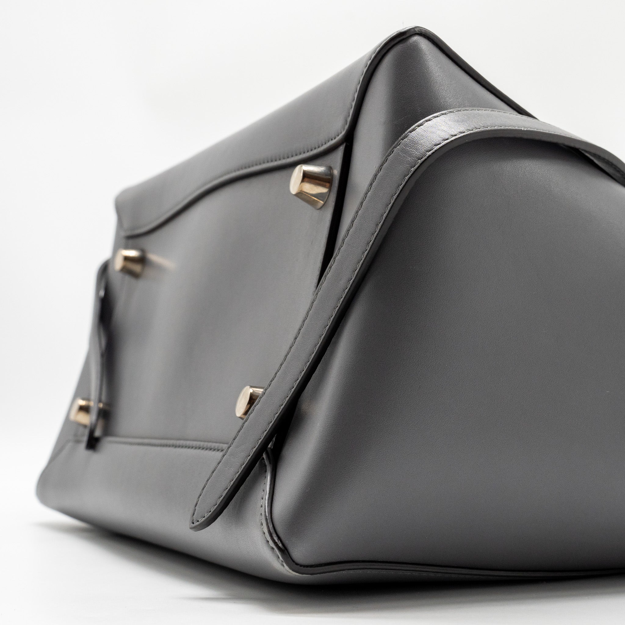 CELINE MICRO BELT BAG CALFSKIN GREY SHW