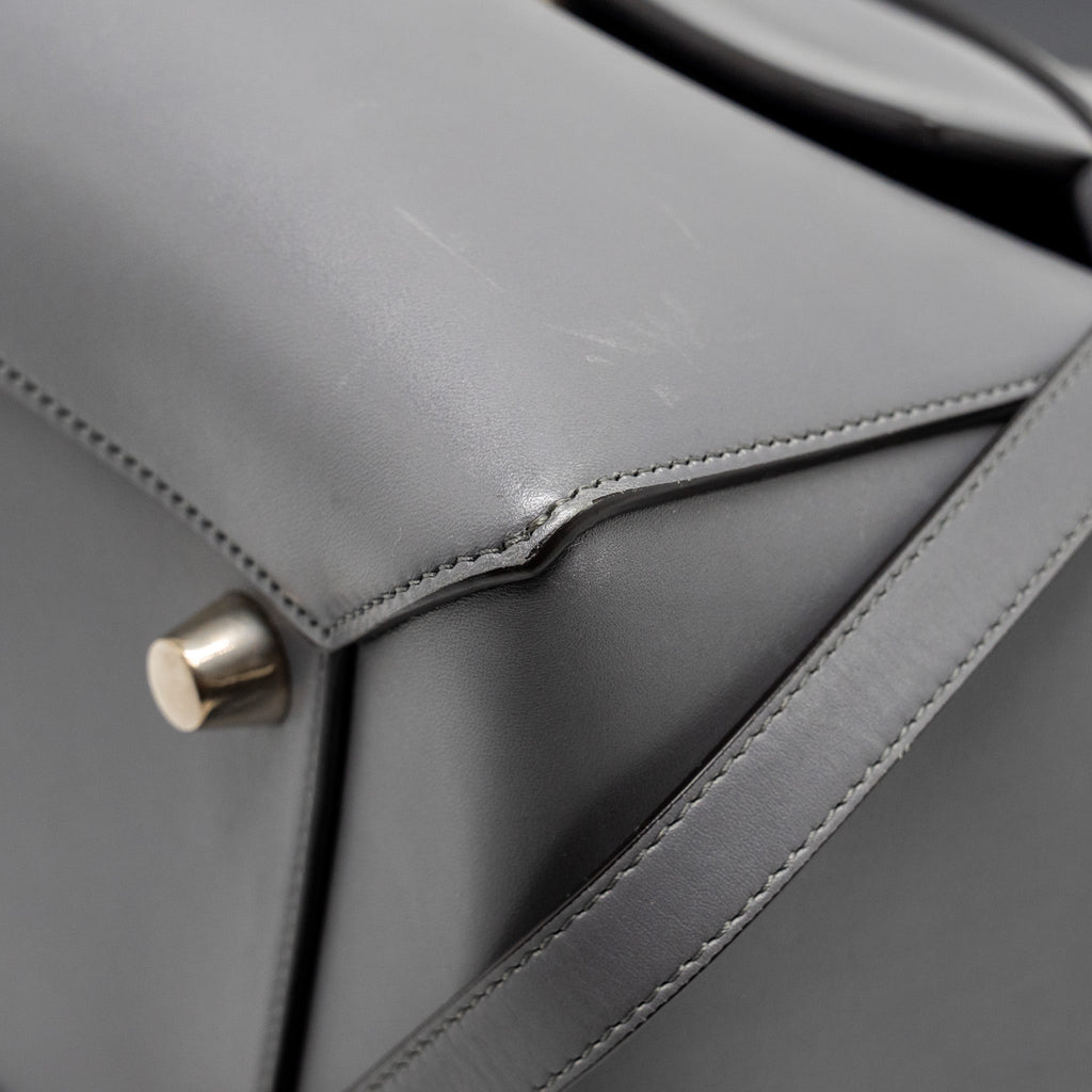 CELINE MICRO BELT BAG CALFSKIN GREY SHW