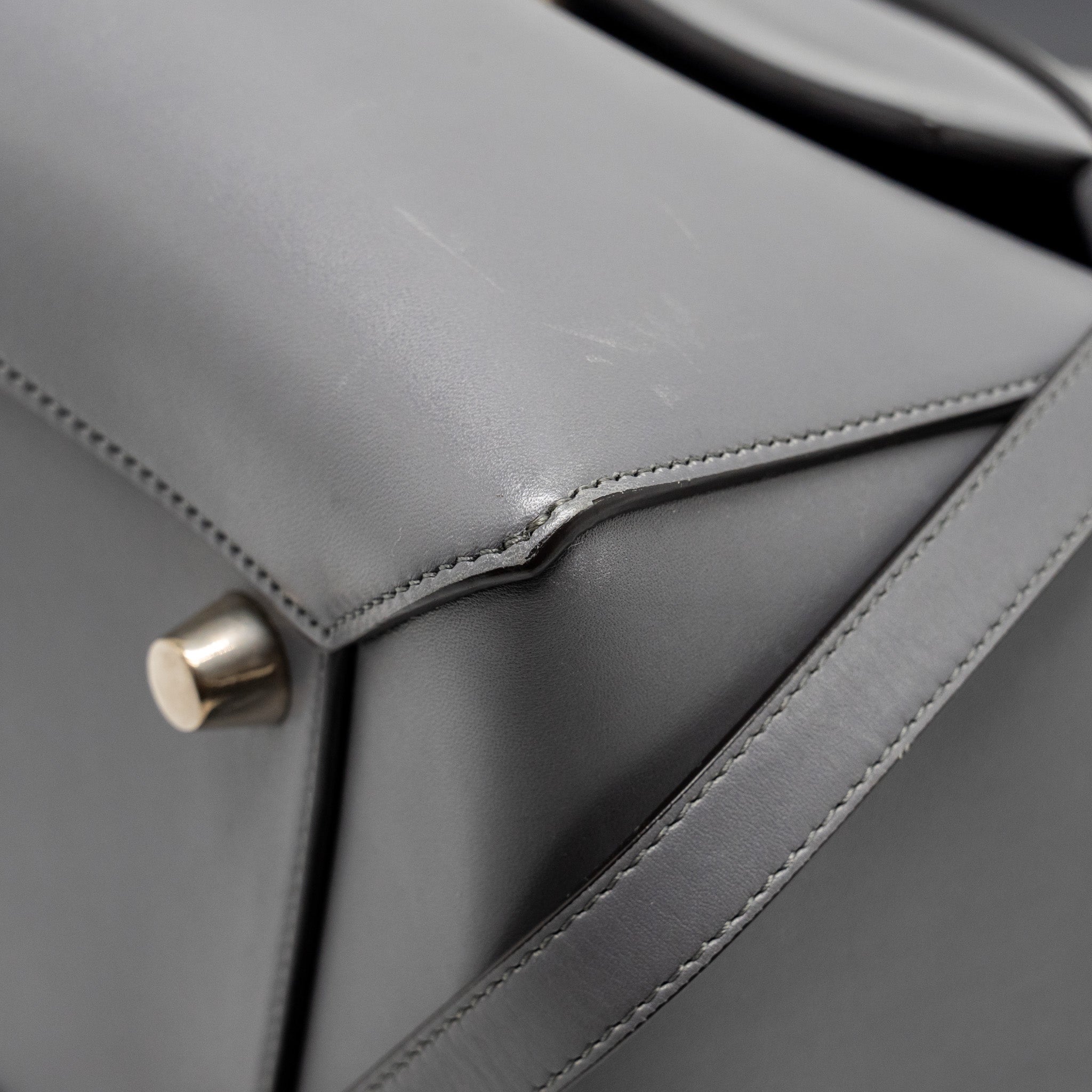 CELINE MICRO BELT BAG CALFSKIN GREY SHW