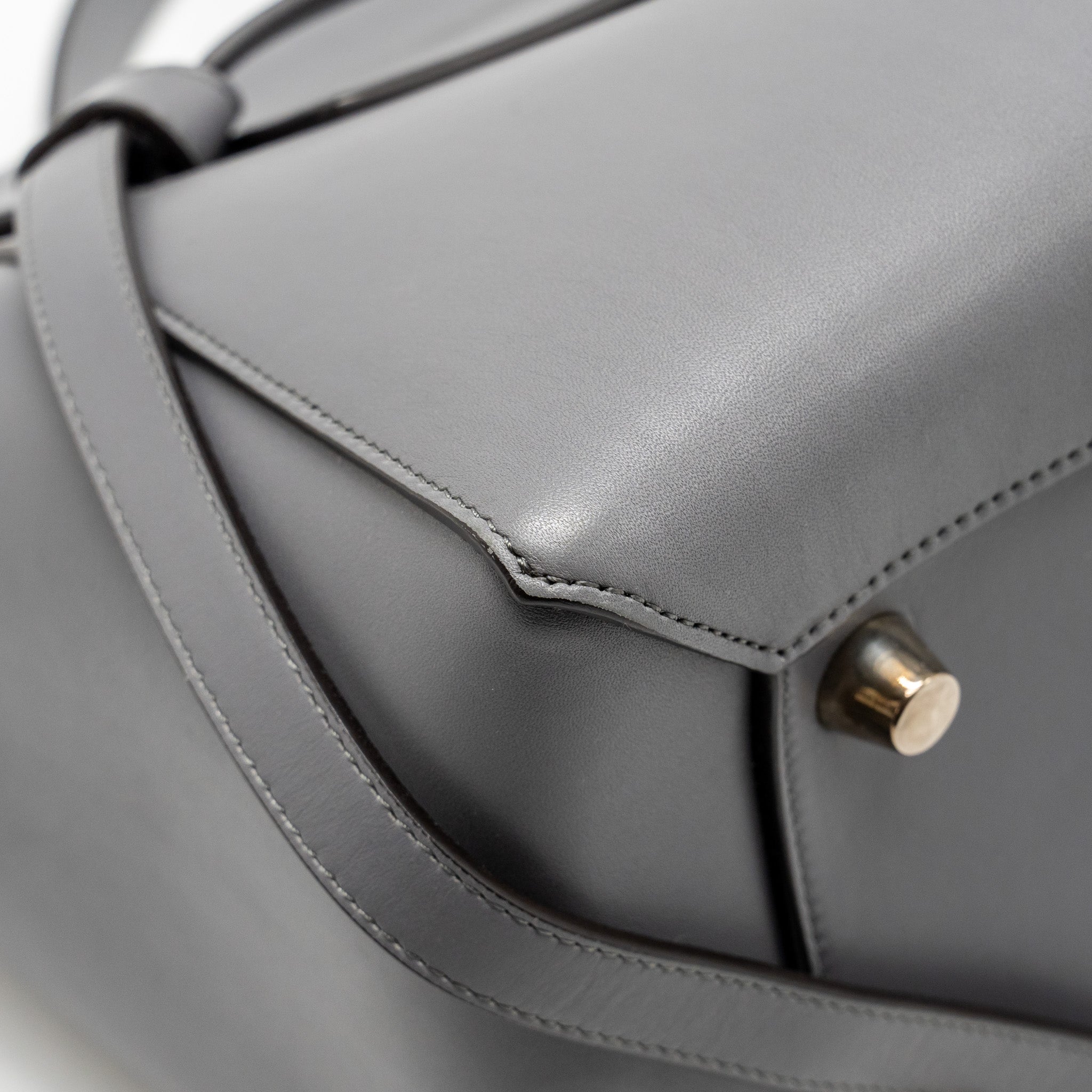 CELINE MICRO BELT BAG CALFSKIN GREY SHW