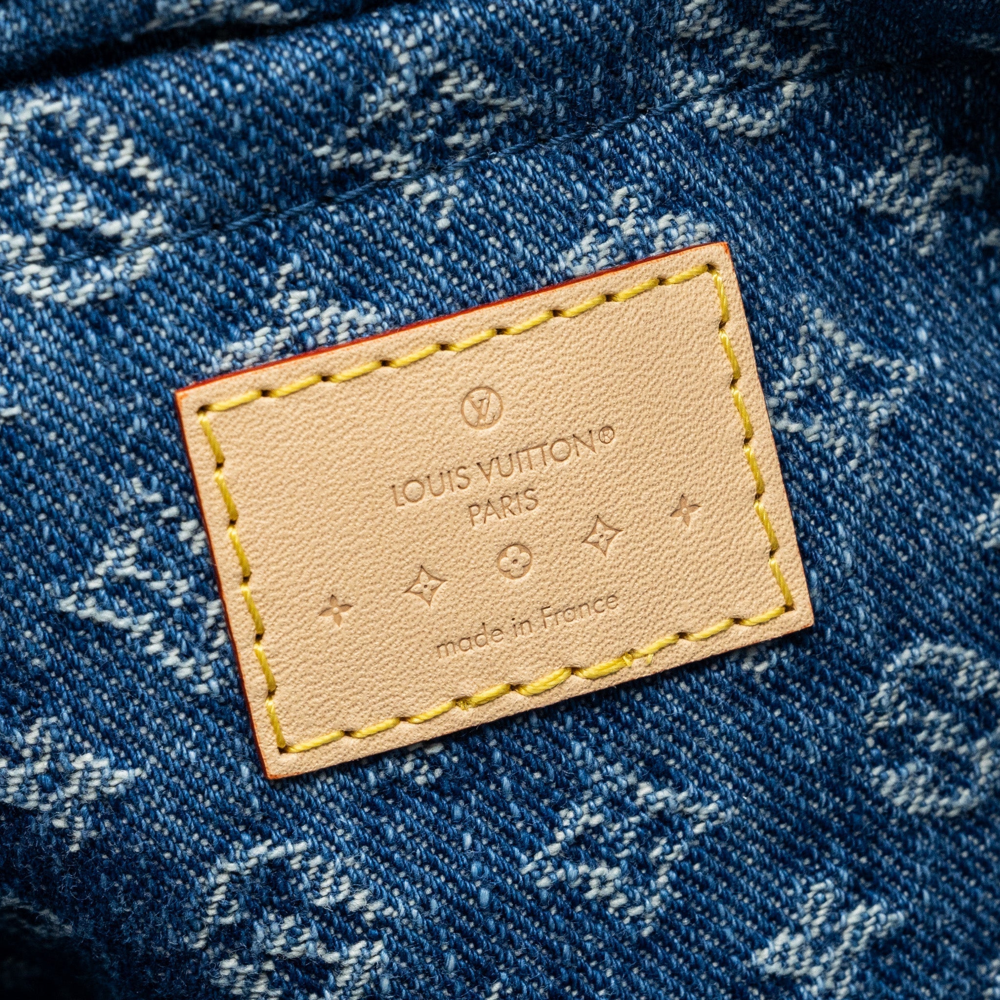 LOUIS VUITTON SUNSET BAG DENIM BLUE GHW (NEW VERSION)