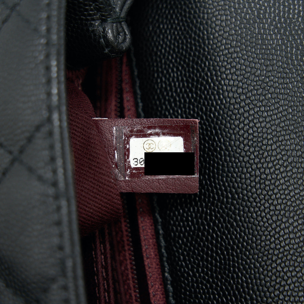 CHANEL COCO HANDLE EXTRA MINI CAVIAR BLACK LGHW