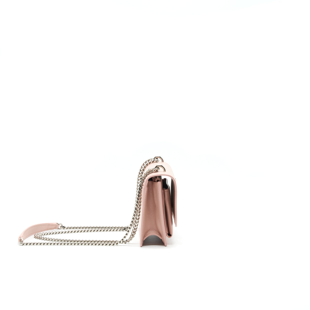 SAINT LAURENT / YSL SUNSET BAG IN PINK SHW