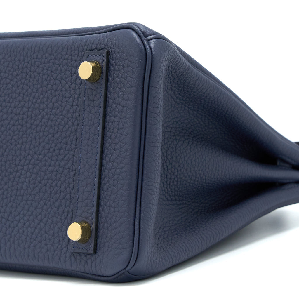 HERMES BIRKIN 25 TOGO BLUE NUIT GHW